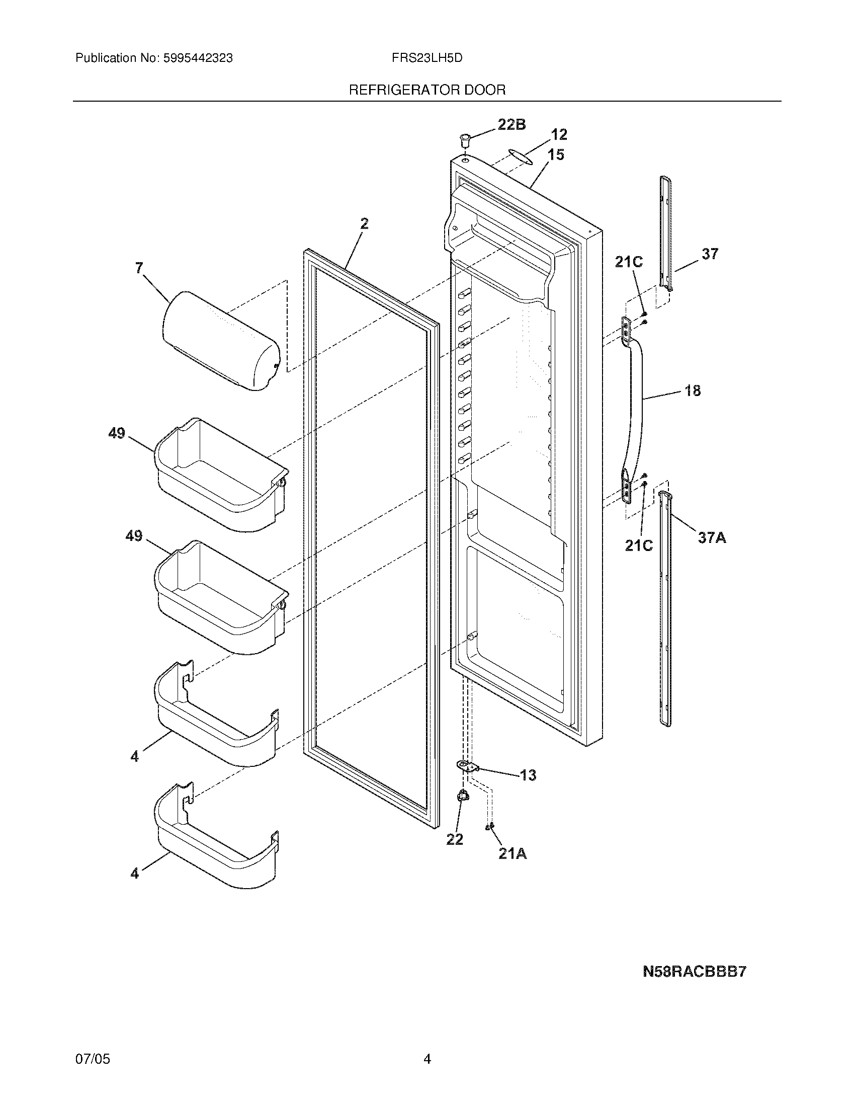 05 - REFRIGERATOR DOOR
