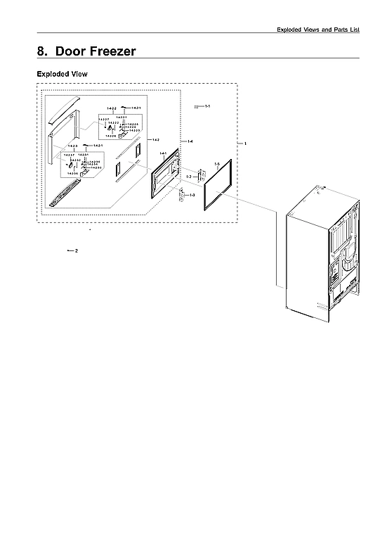 FREEZER DOOR PARTS