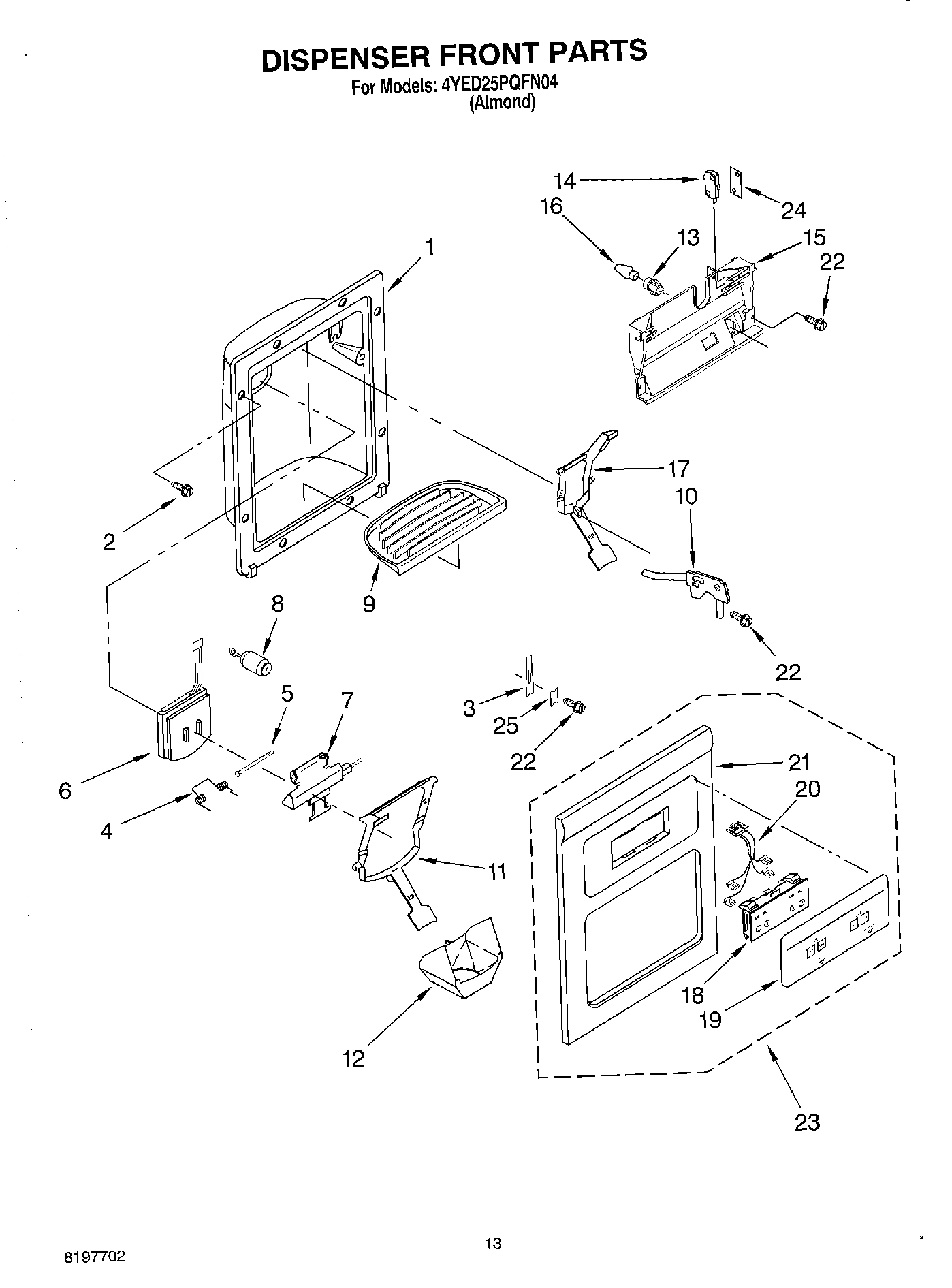 08 - DISPENSER FRONT