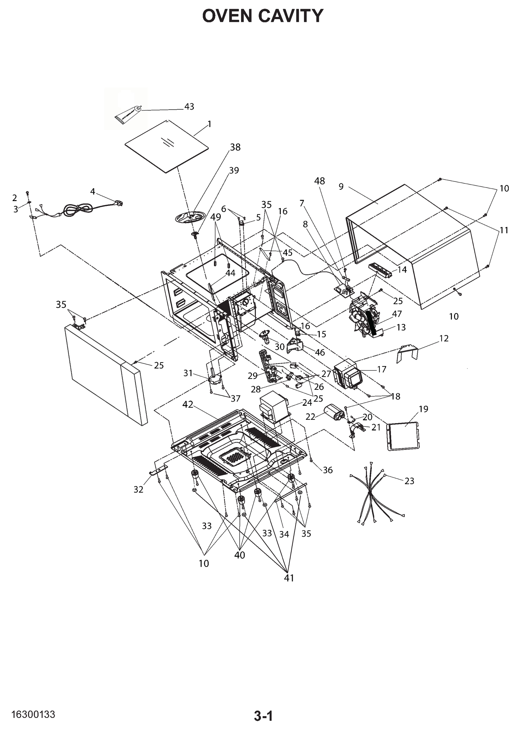 OVEN CAVITY