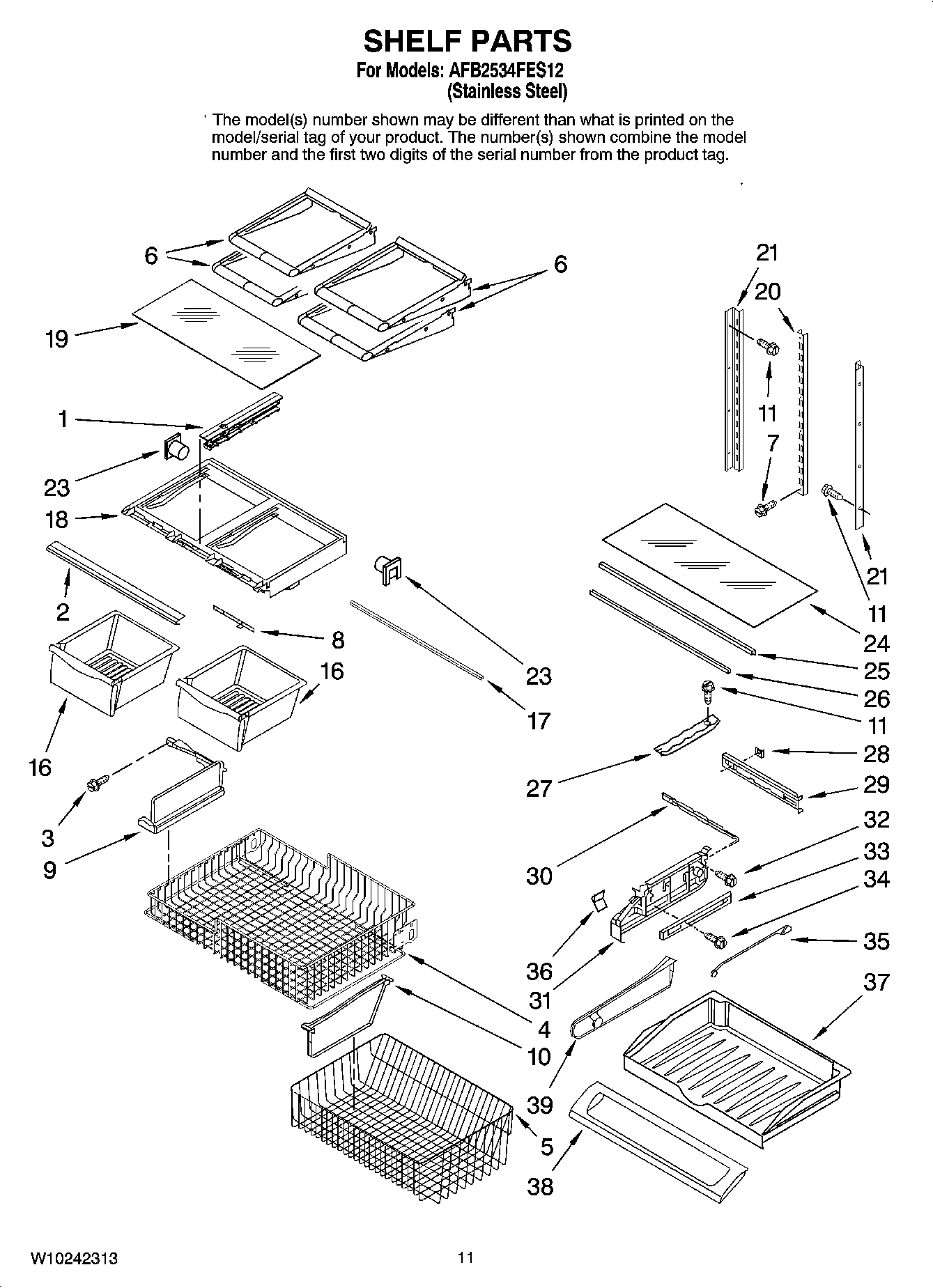 07 - SHELF PARTS