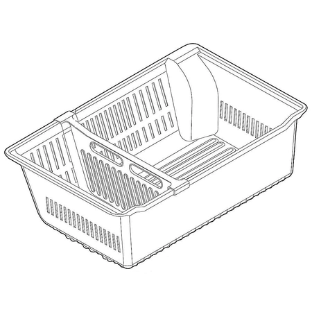 AJP73794403 LG Refrigerator Drawer Tray Assem