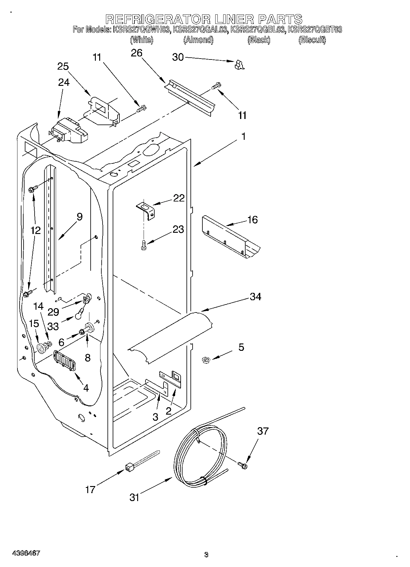 02 - REFRIGERATOR LINER