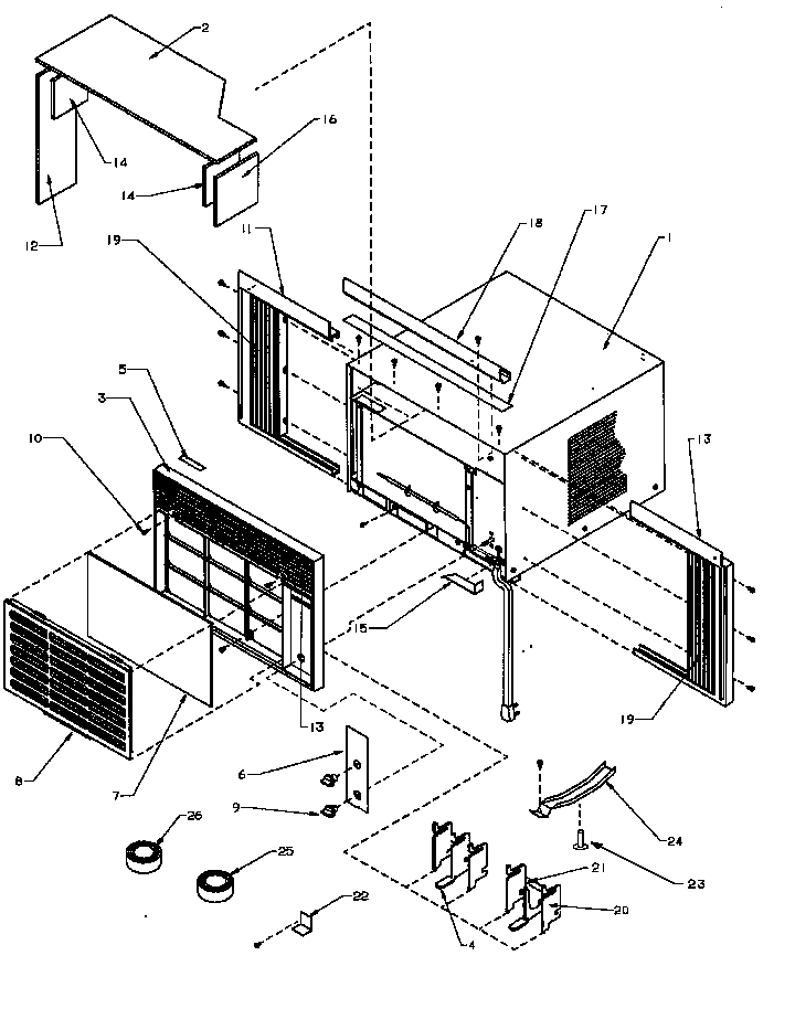 04 - FRONT & OUTER CASE ASSY