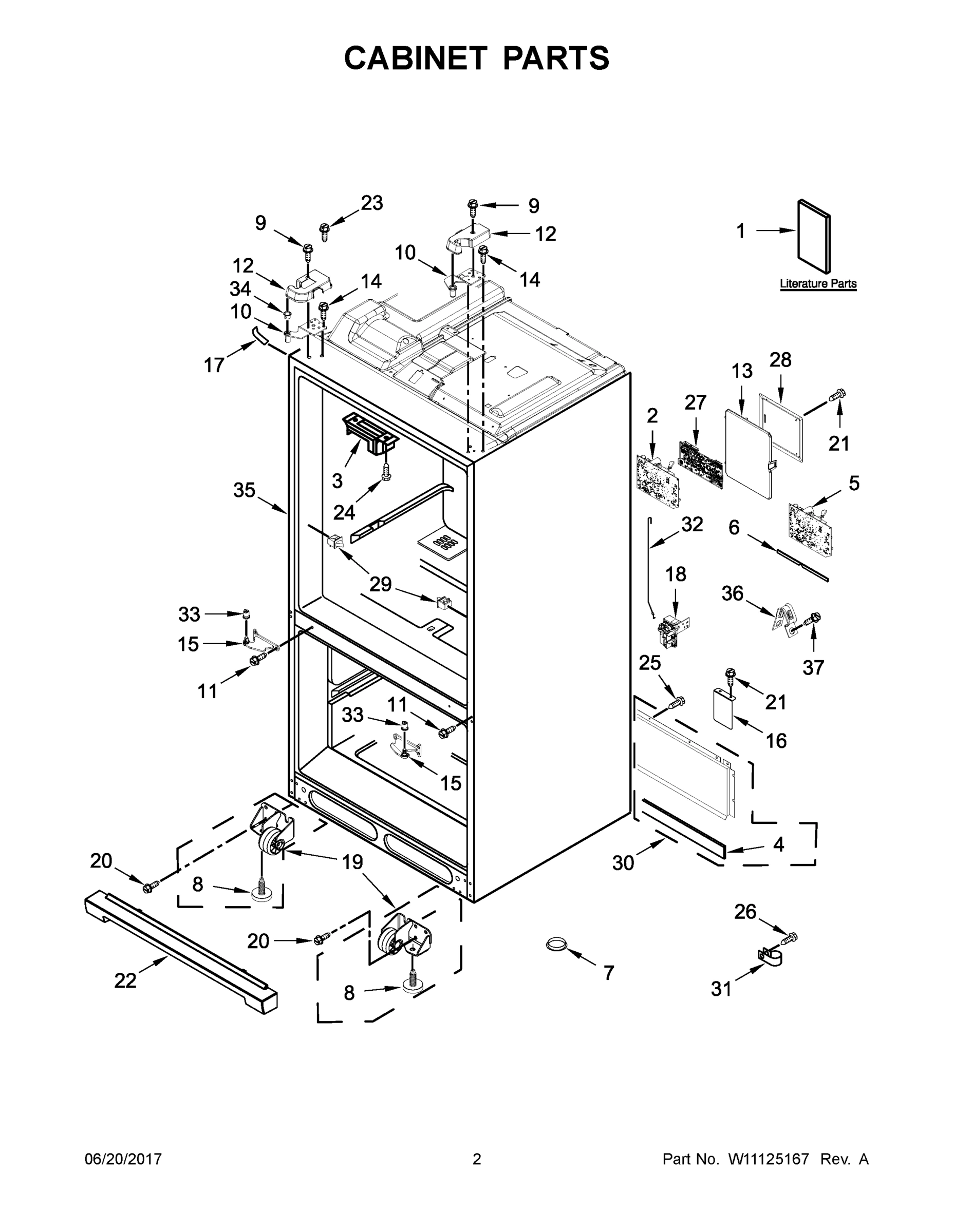 02 - CABINET PARTS