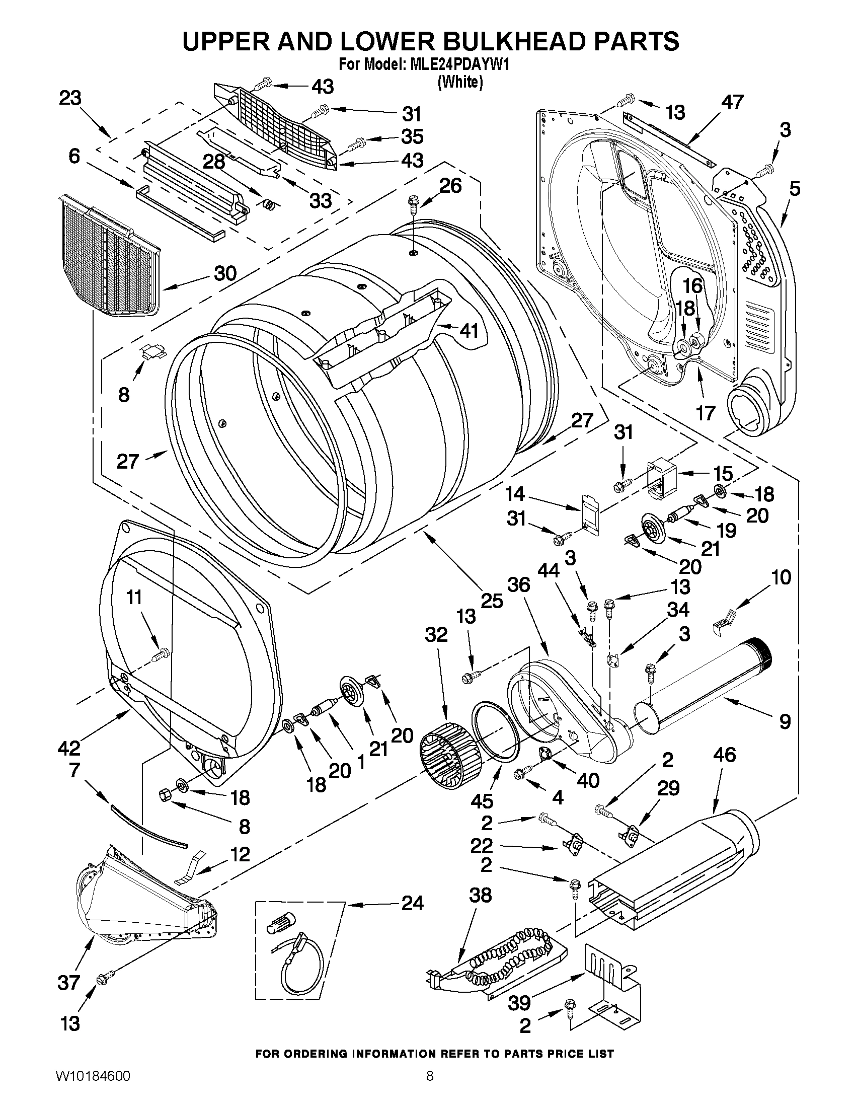 04 - UPPER AND LOWER BULKHEAD PARTS