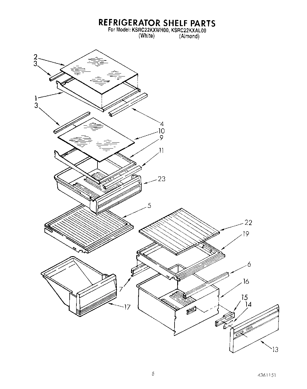 03 - REFRIGERATOR SHELF