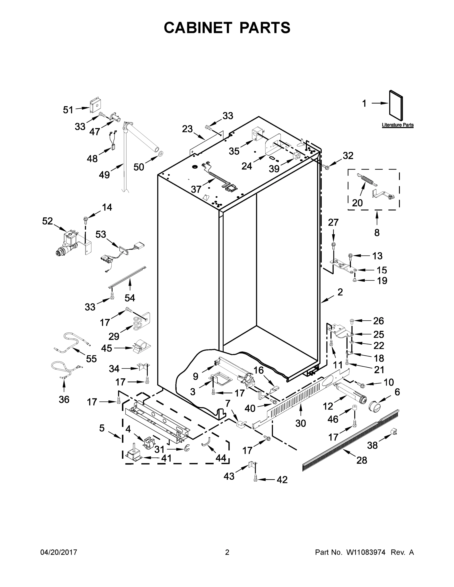 02 - CABINET PARTS