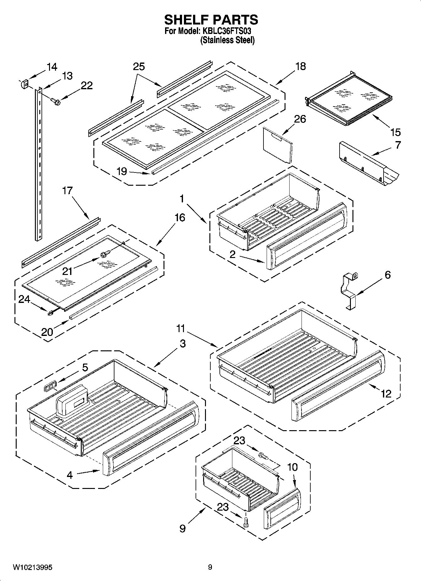 06 - SHELF PARTS