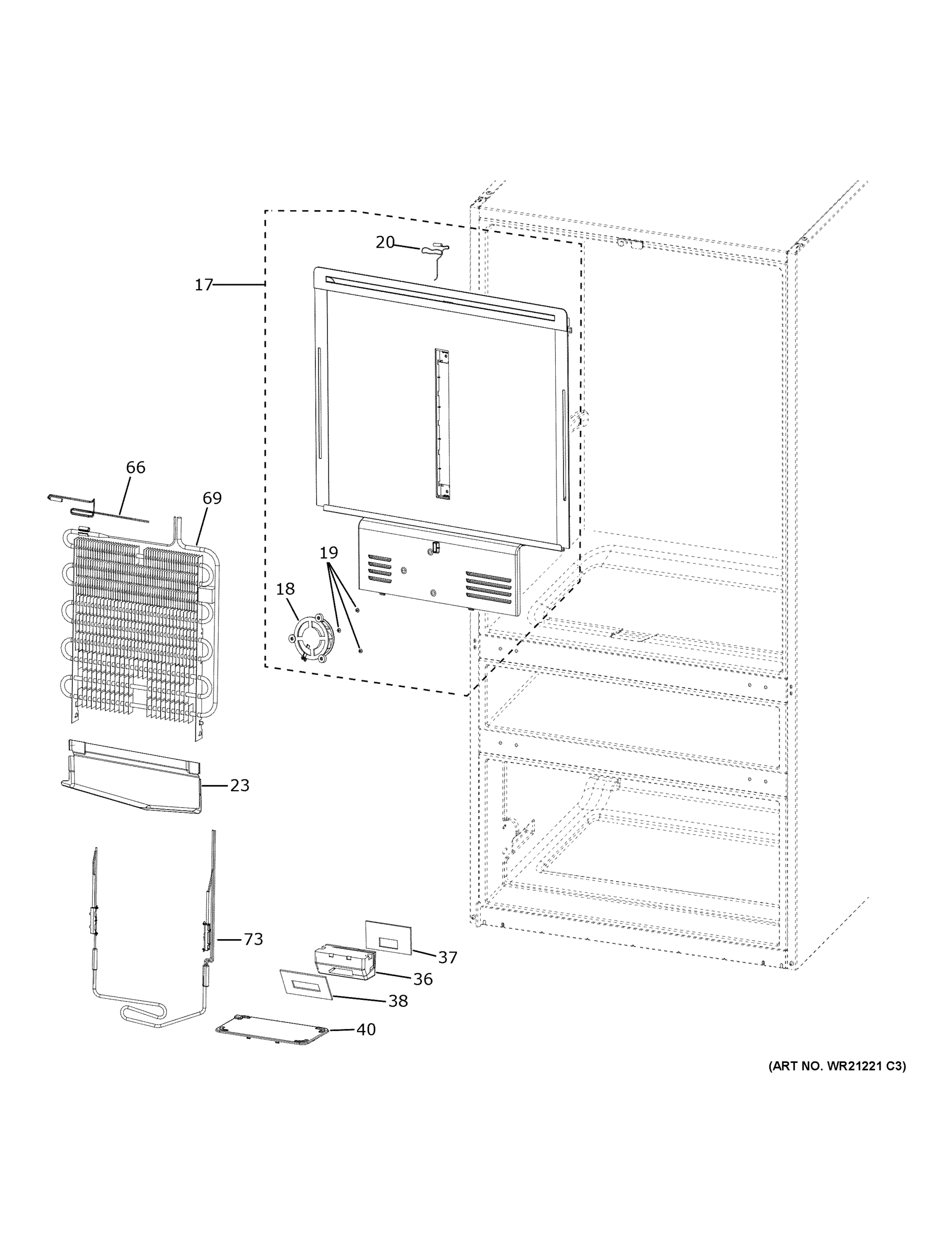 REFRIGERATOR SECTION