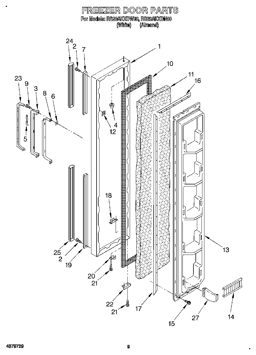 06 - FREEZER DOOR