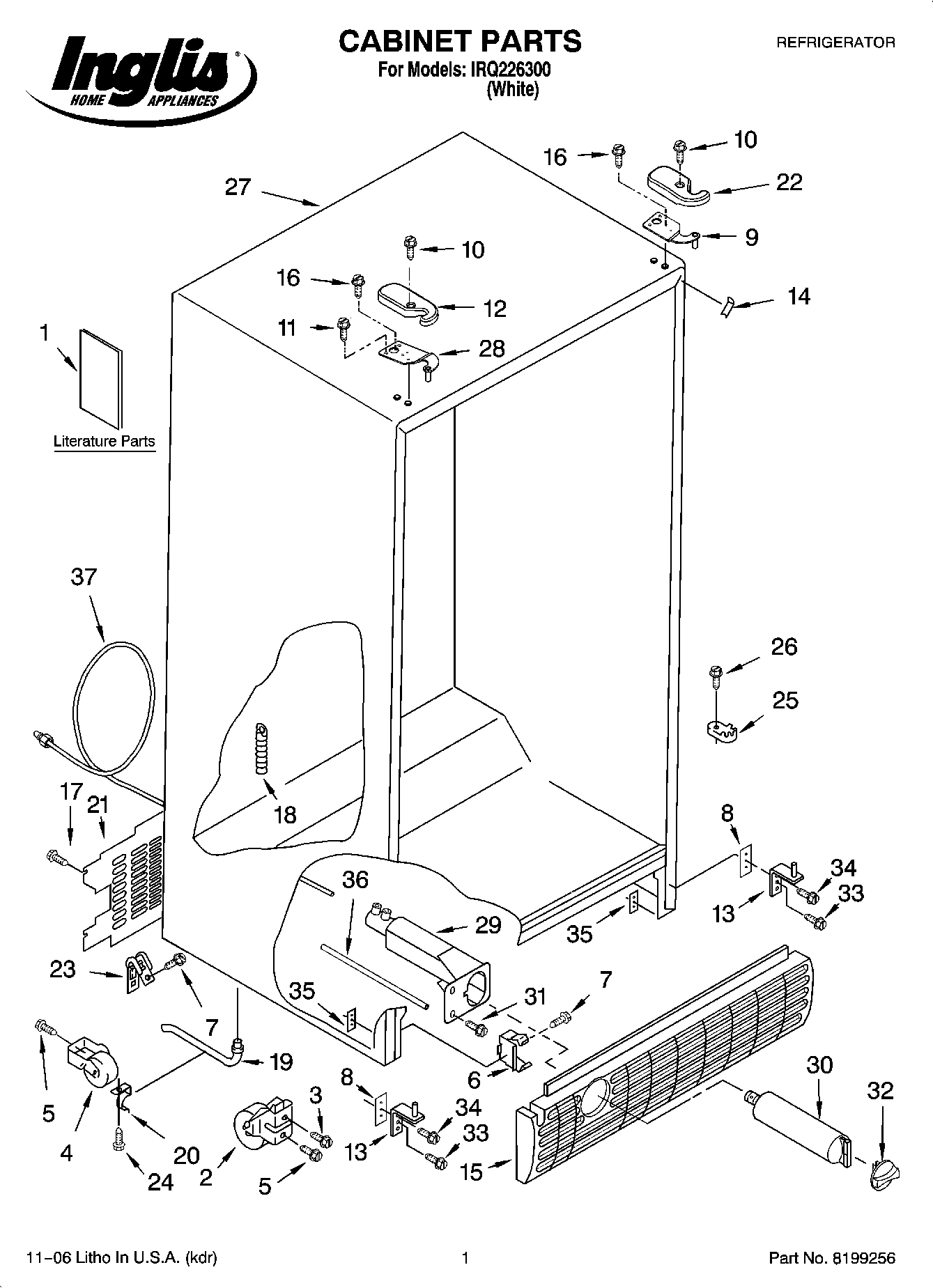 01 - CABINET PARTS