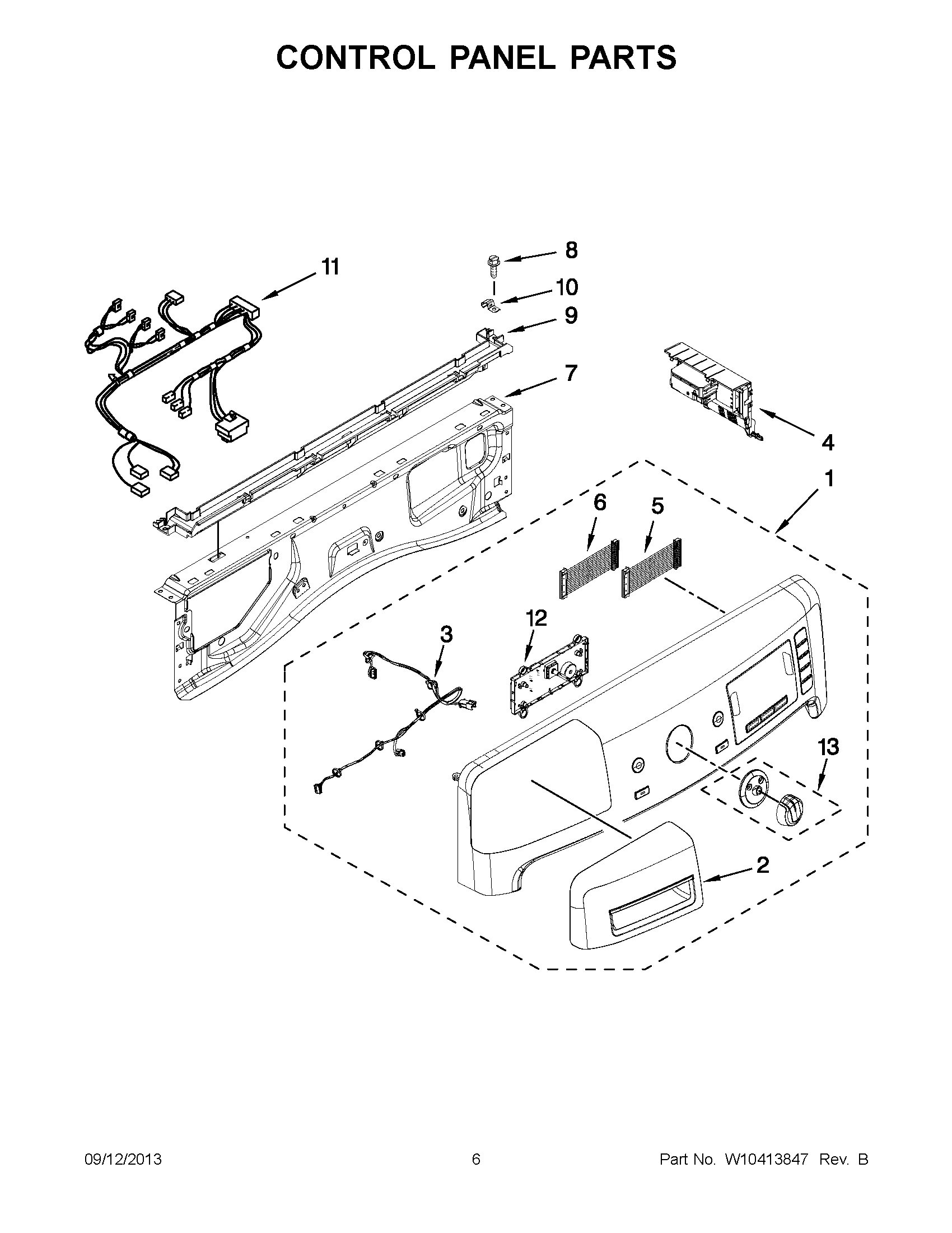 04 - CONTROL PANEL PARTS