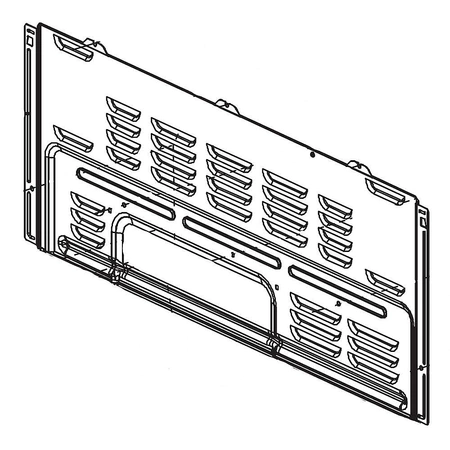 MCK68512801 LG Rear Cover