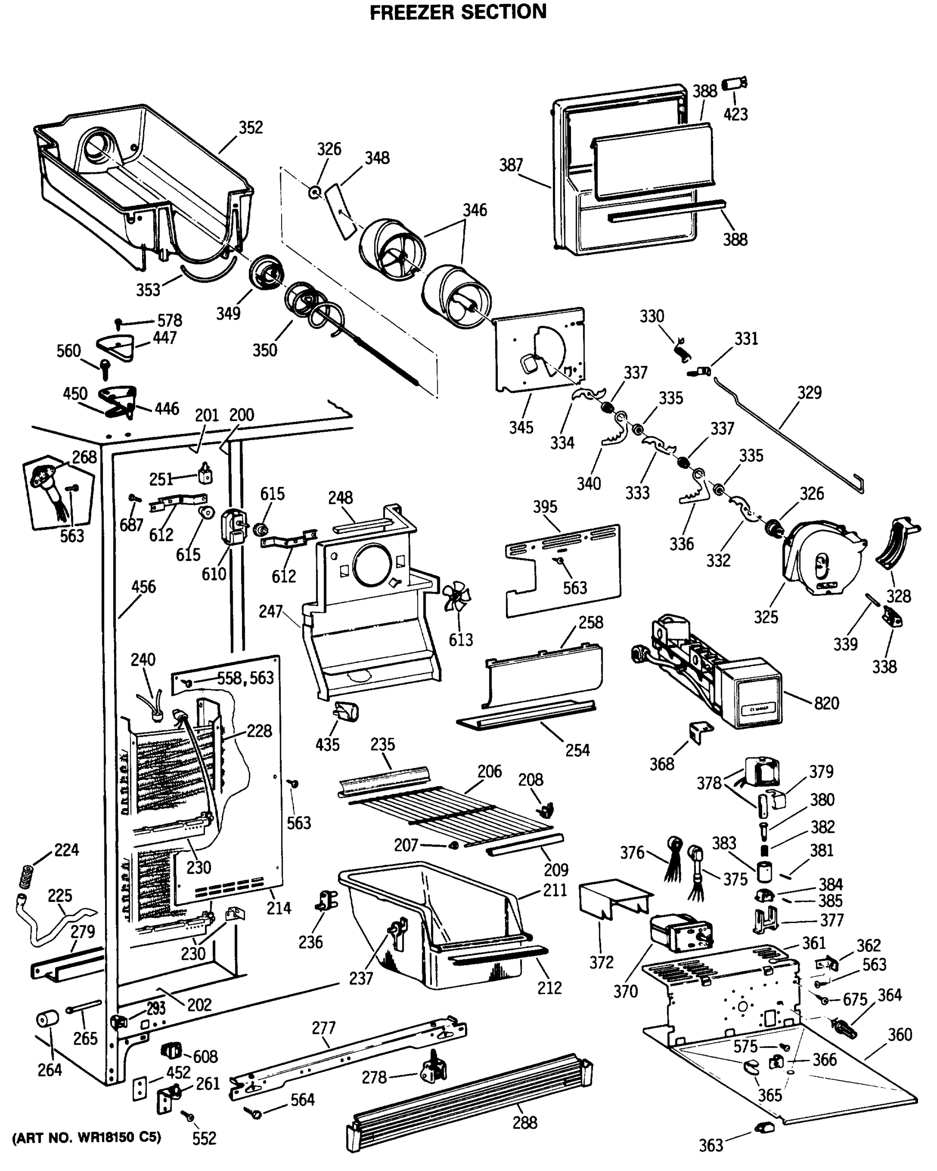 FREEZER SECTION
