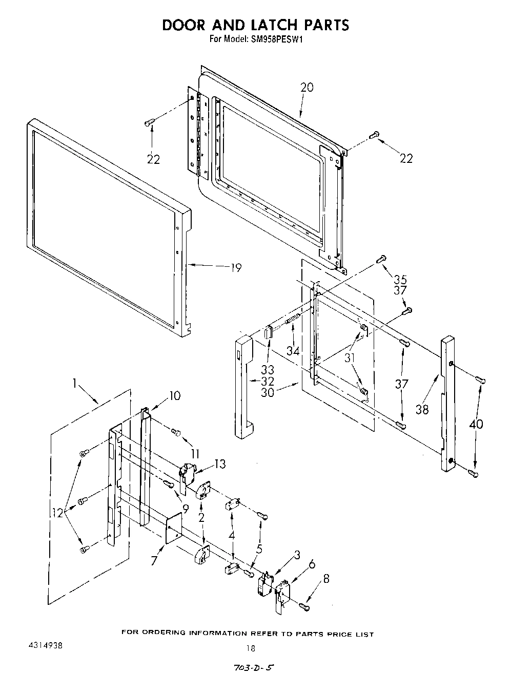 12 - DOOR AND LATCH