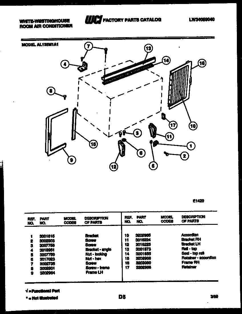 07 - CABINET AND INSTALLATION PARTS