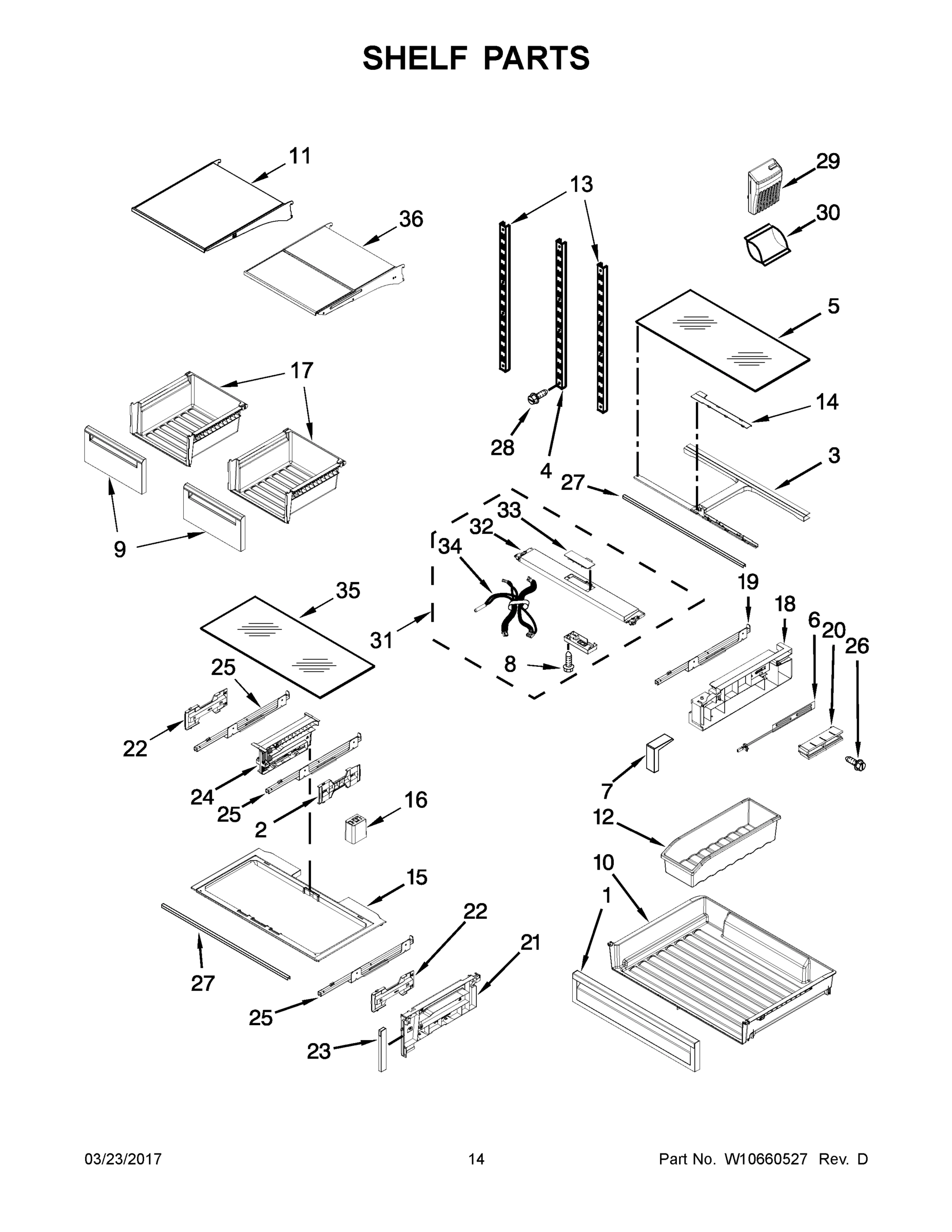 08 - SHELF PARTS
