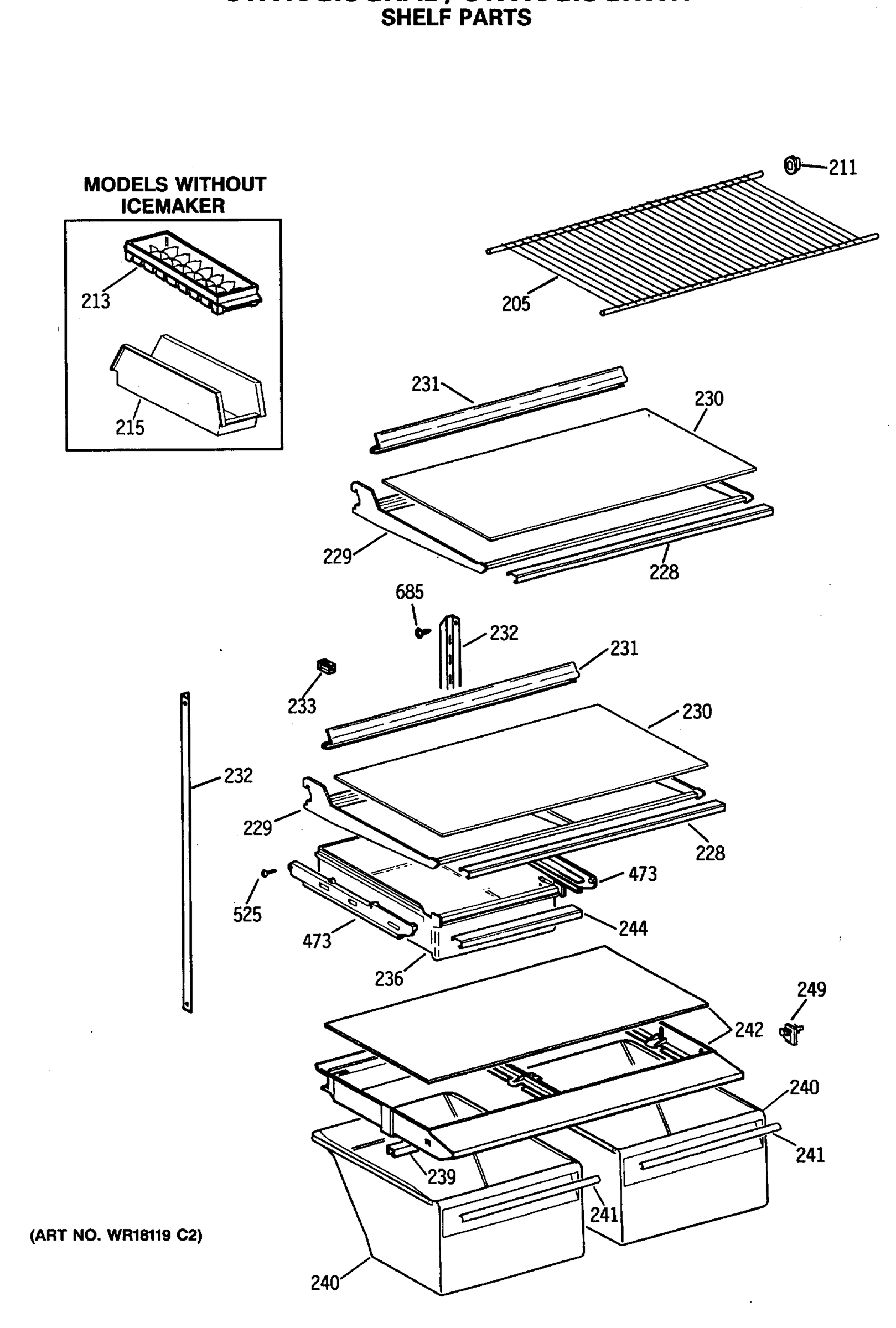 SHELF PARTS