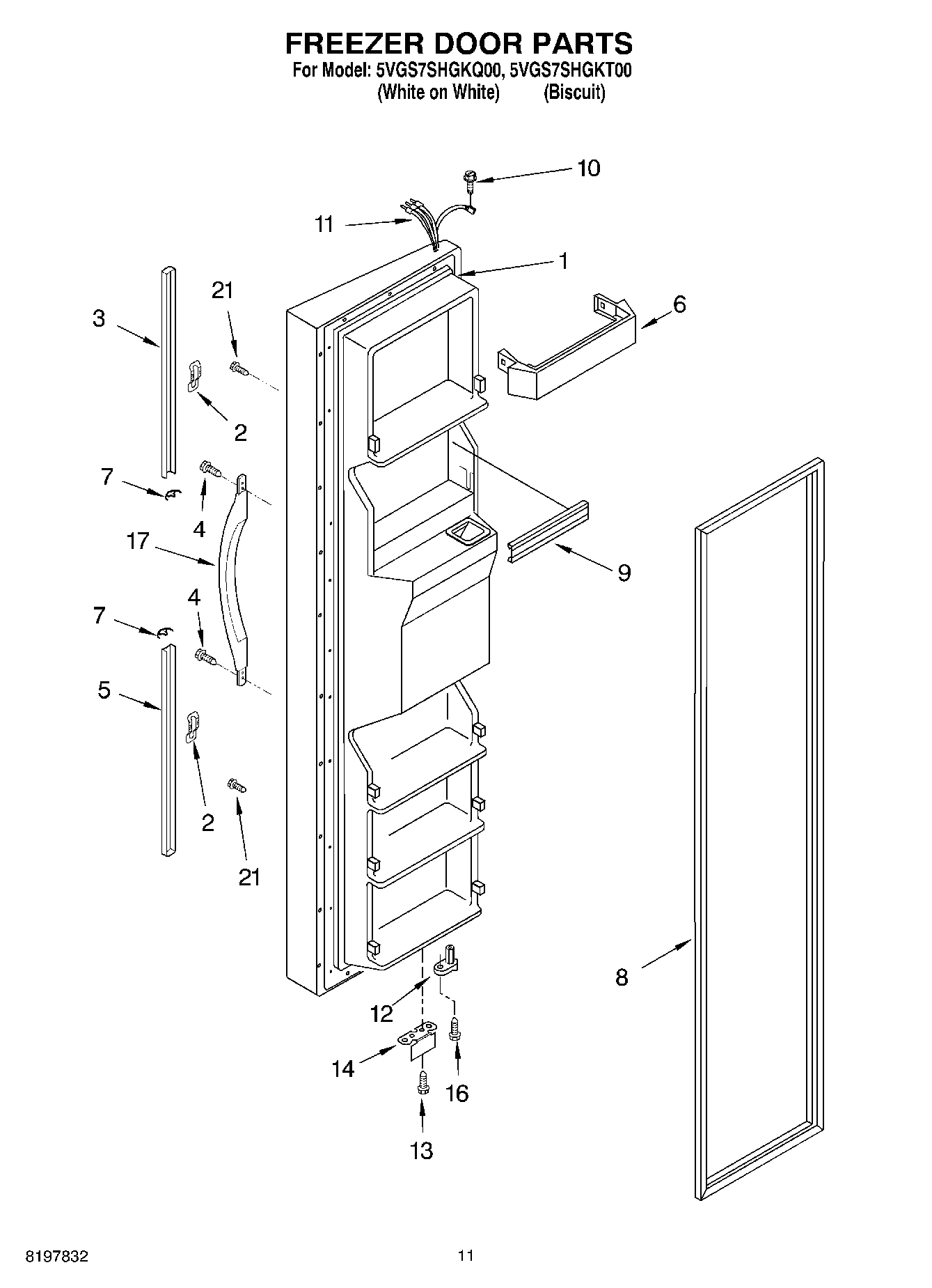 07 - FREEZER DOOR
