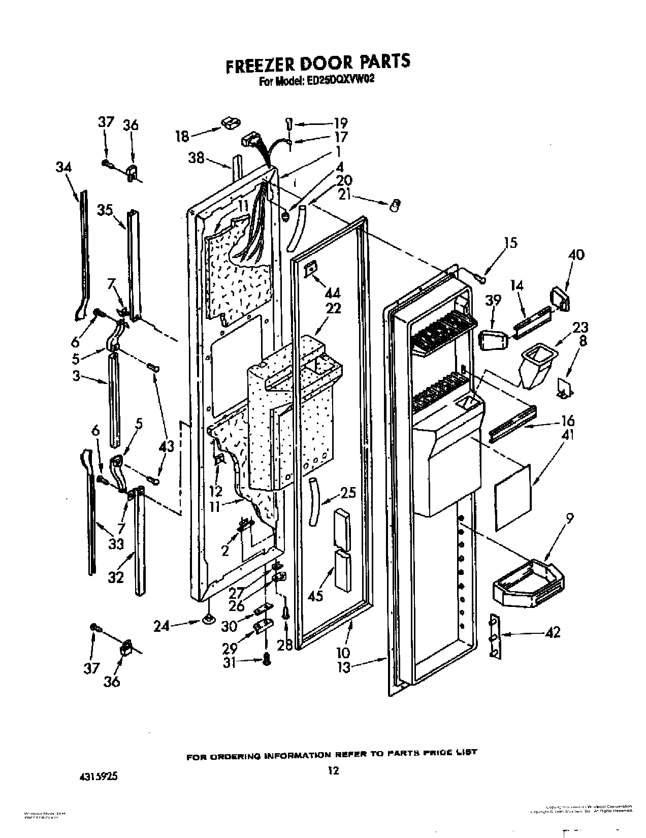 08 - FREEZER DOOR