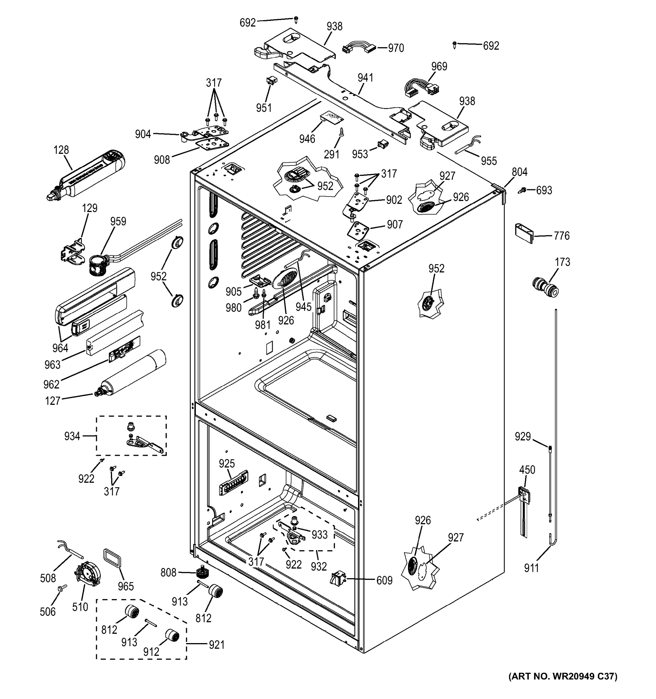 CASE PARTS