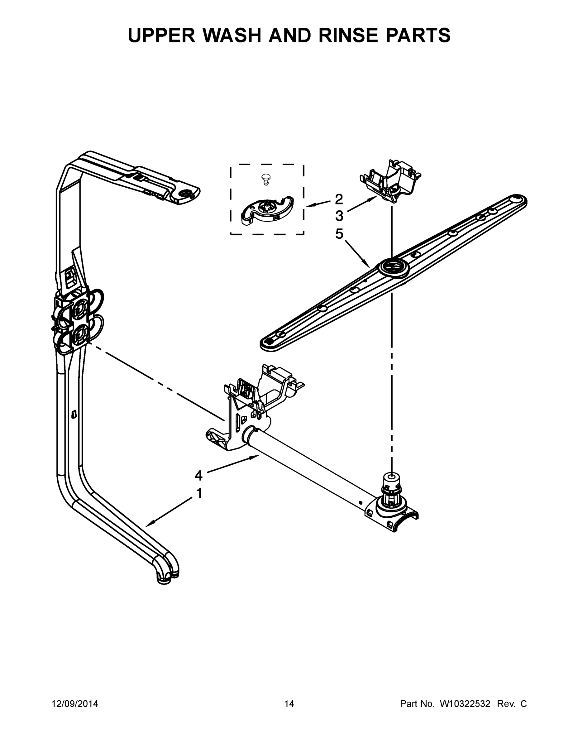 08 - UPPER WASH AND RINSE PARTS