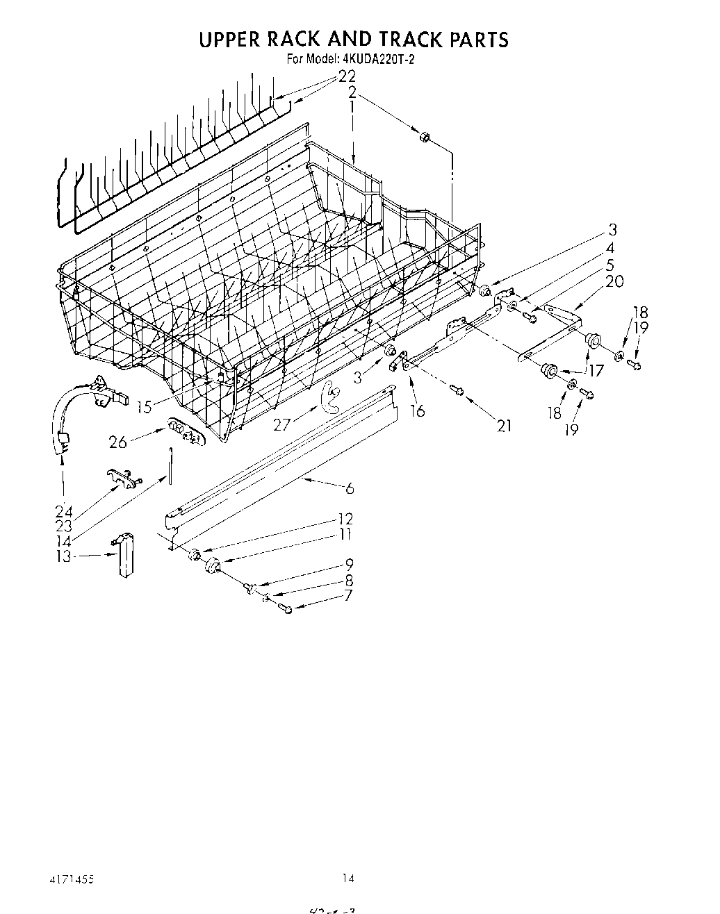 11 - UPPER RACK AND TRACK