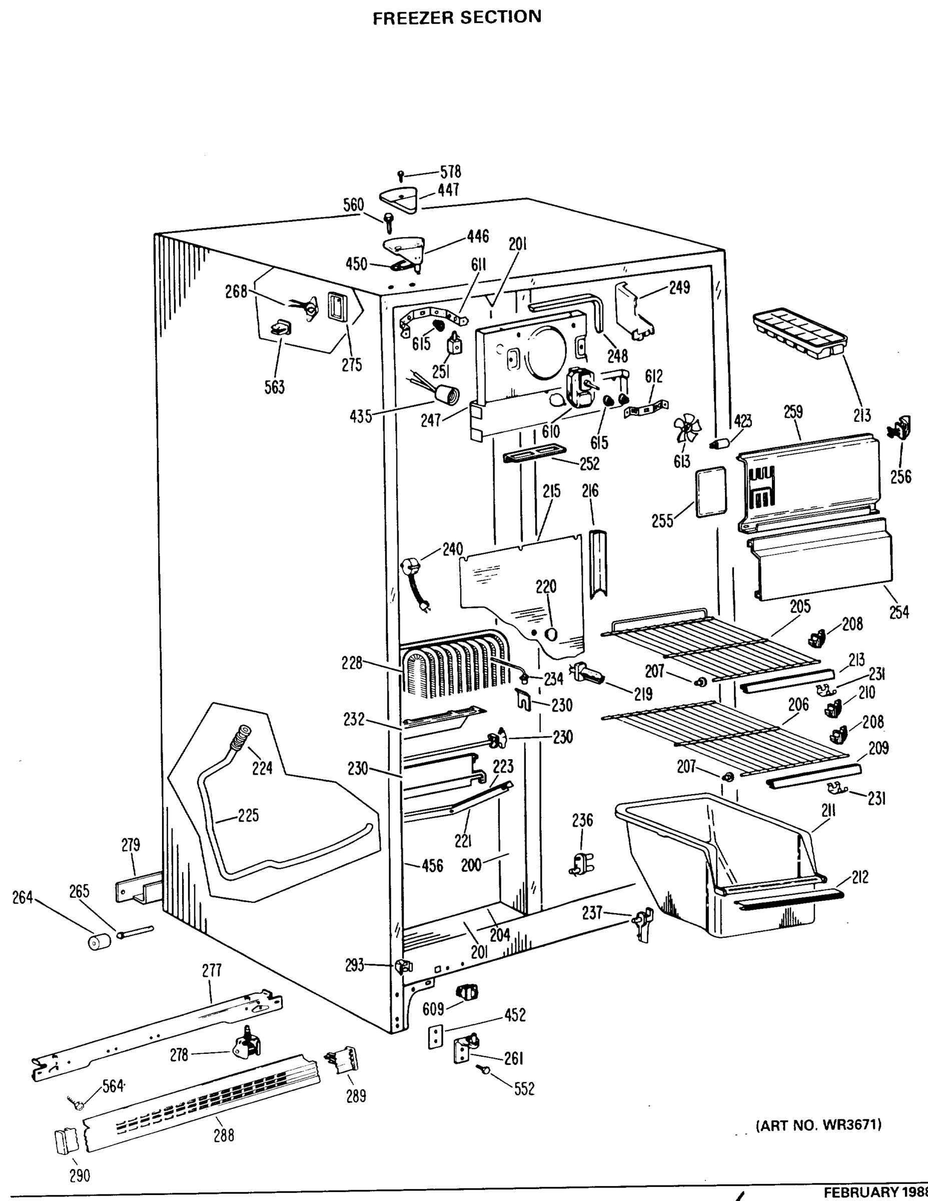 FREEZER SECTION
