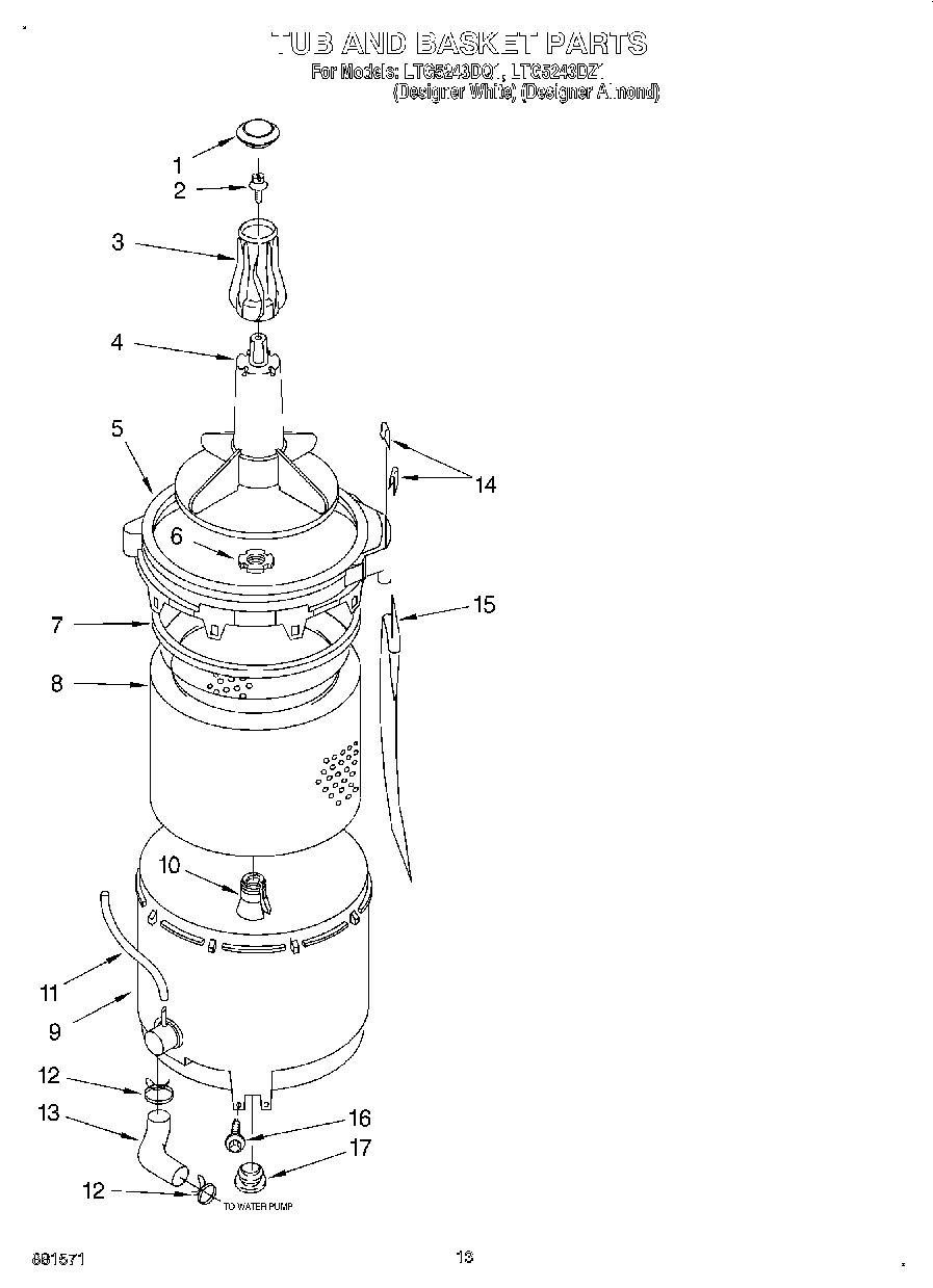 10 - TUB AND BASKET