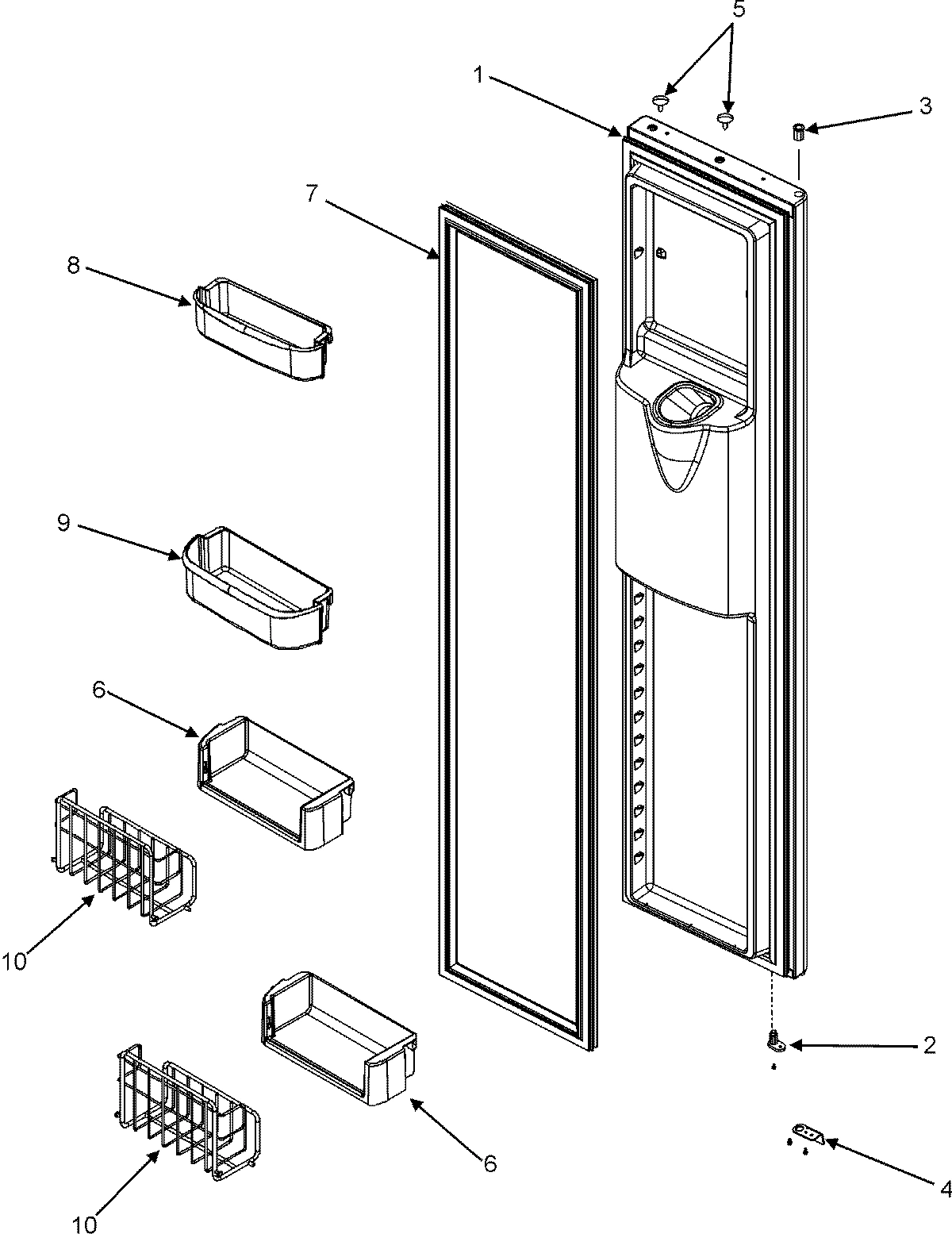 09 - FREEZER DOOR
