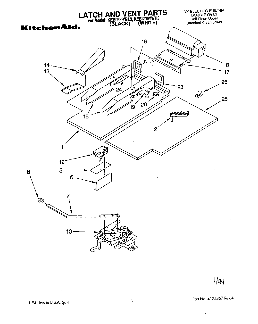 01 - LATCH AND VENT, LITERATURE