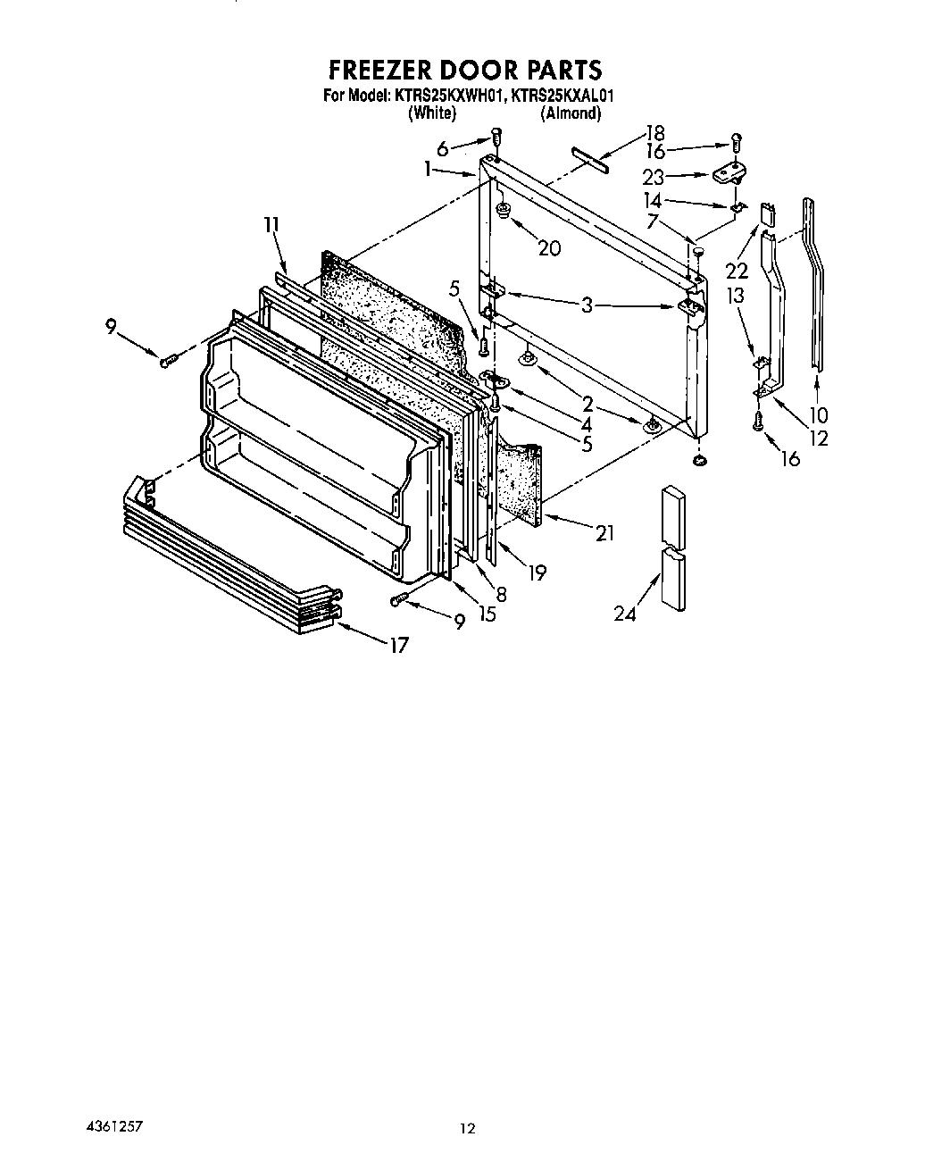 08 - FREEZER DOOR