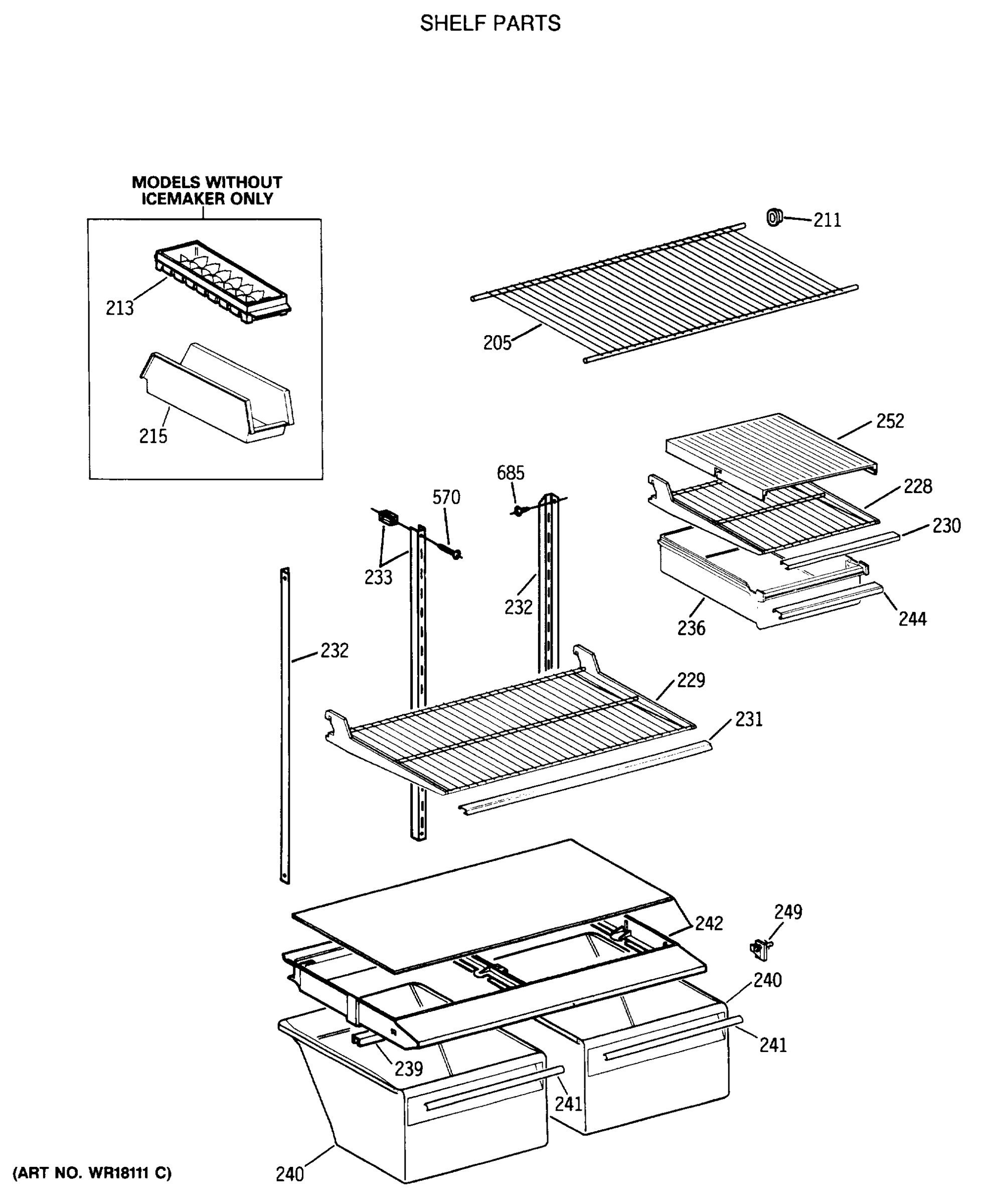 SHELF PARTS
