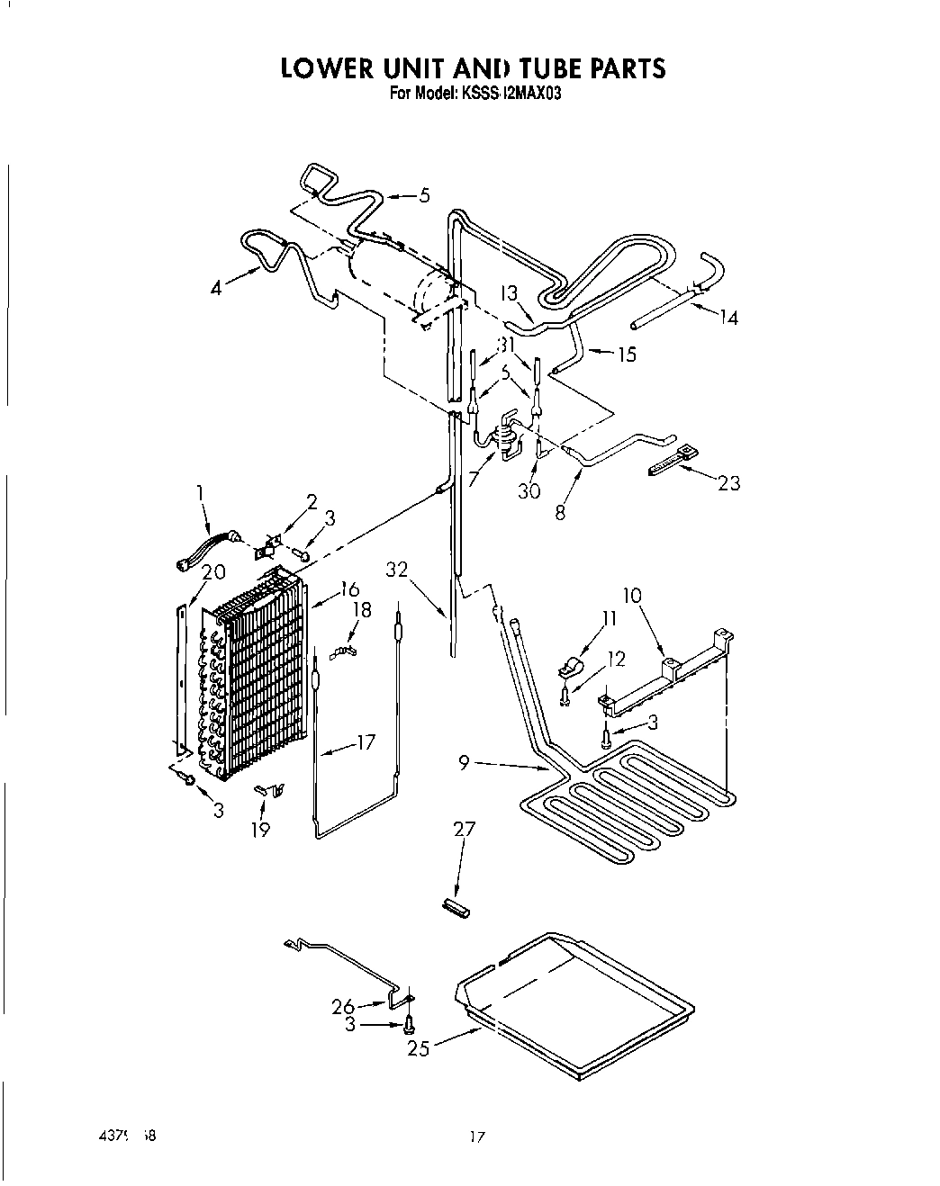 12 - LOWER UNIT AND TUBE
