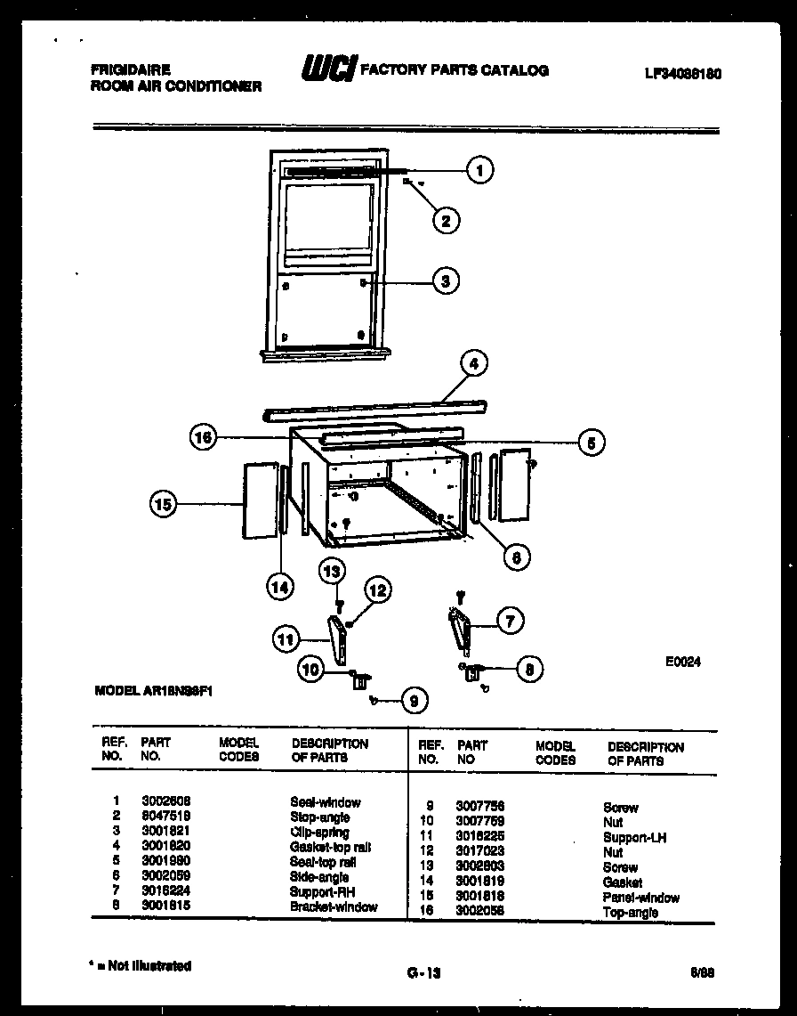 06 - WINDOW MOUNTING PARTS