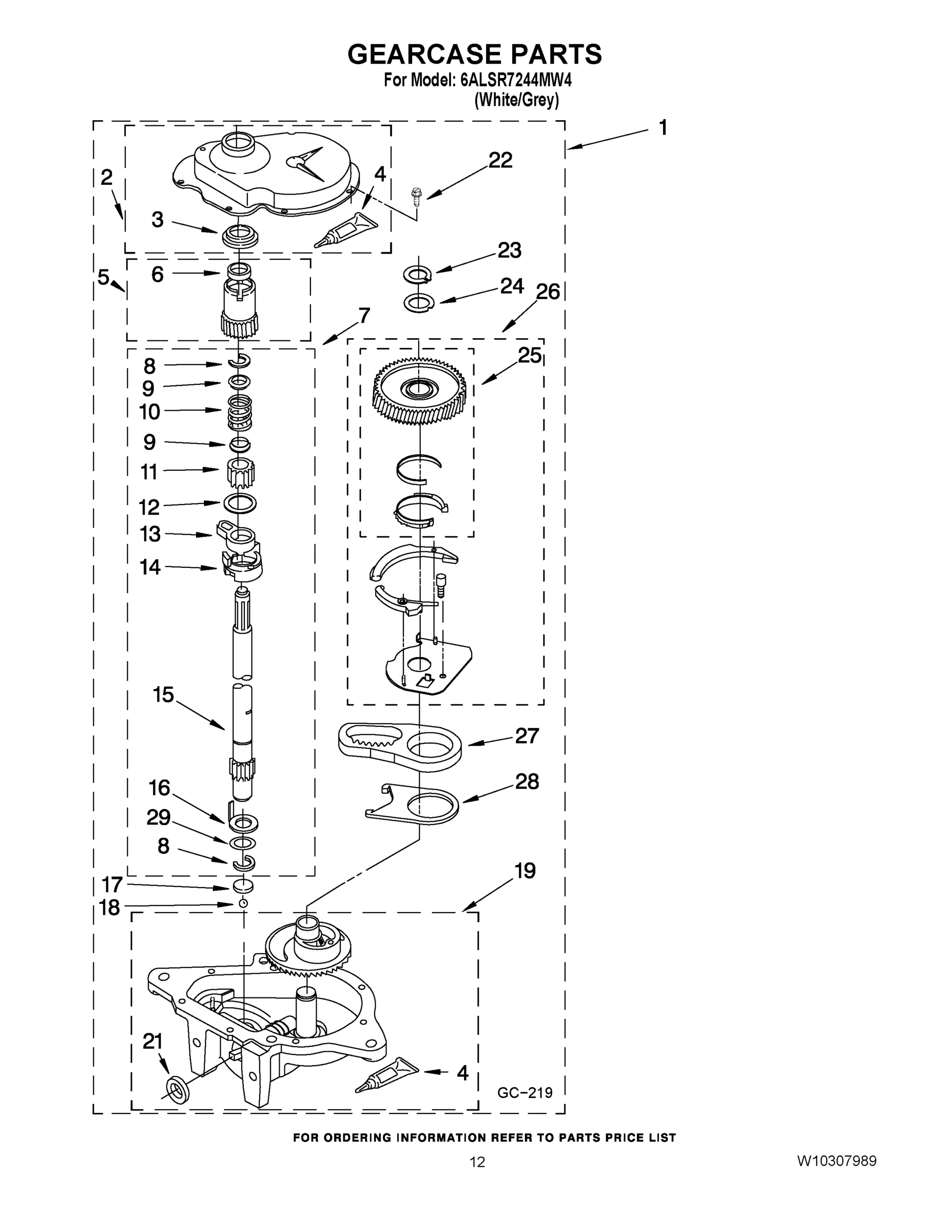 08 - GEARCASE PARTS