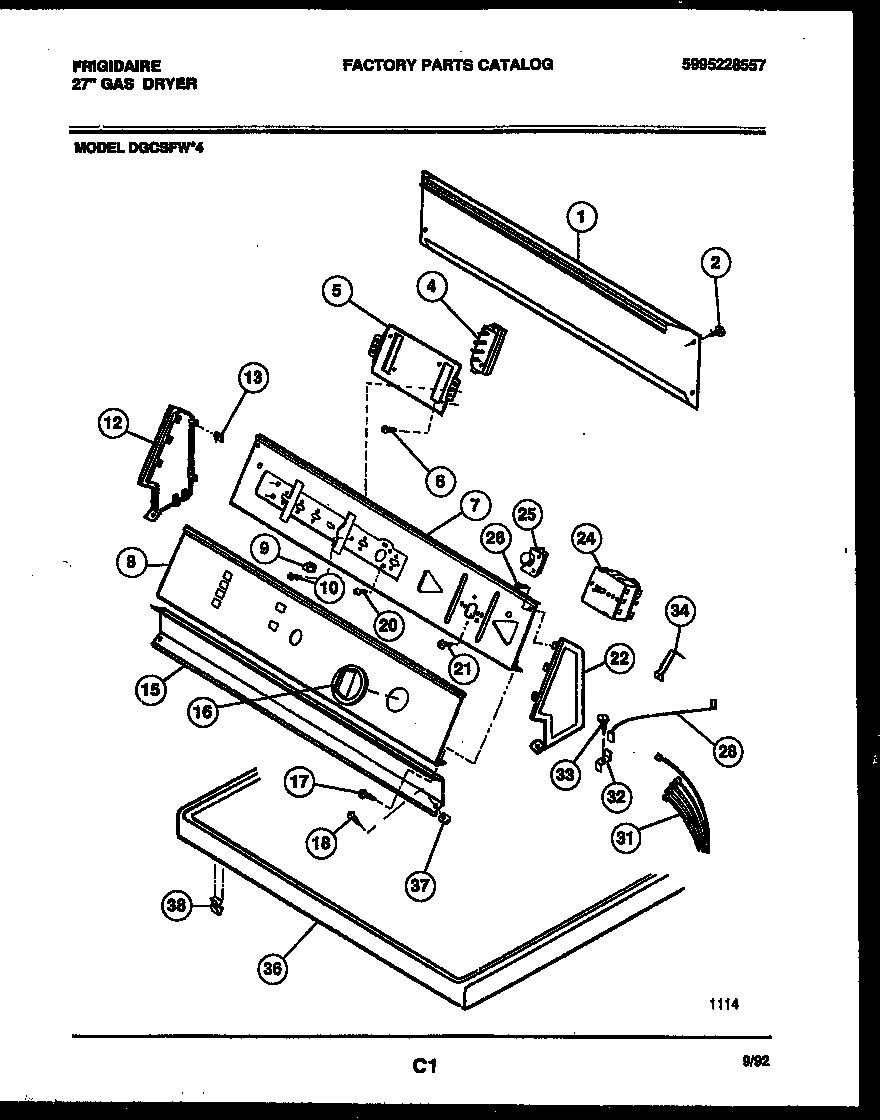 04 - CONSOLE AND CONTROL PARTS