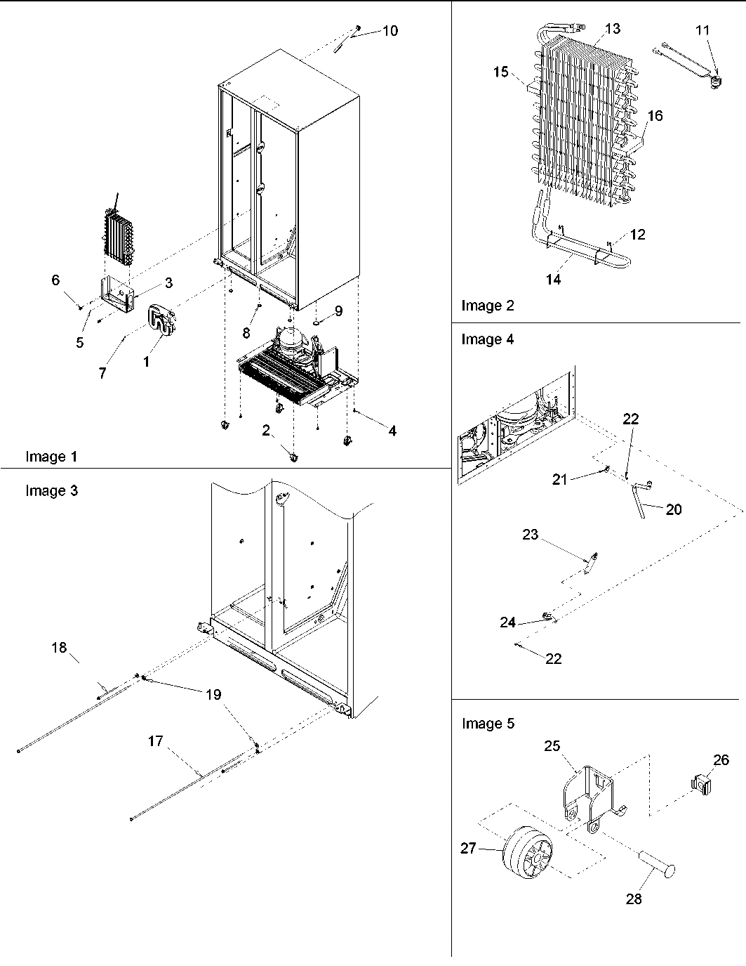 05 - Evap Assy, Drier & Rollers