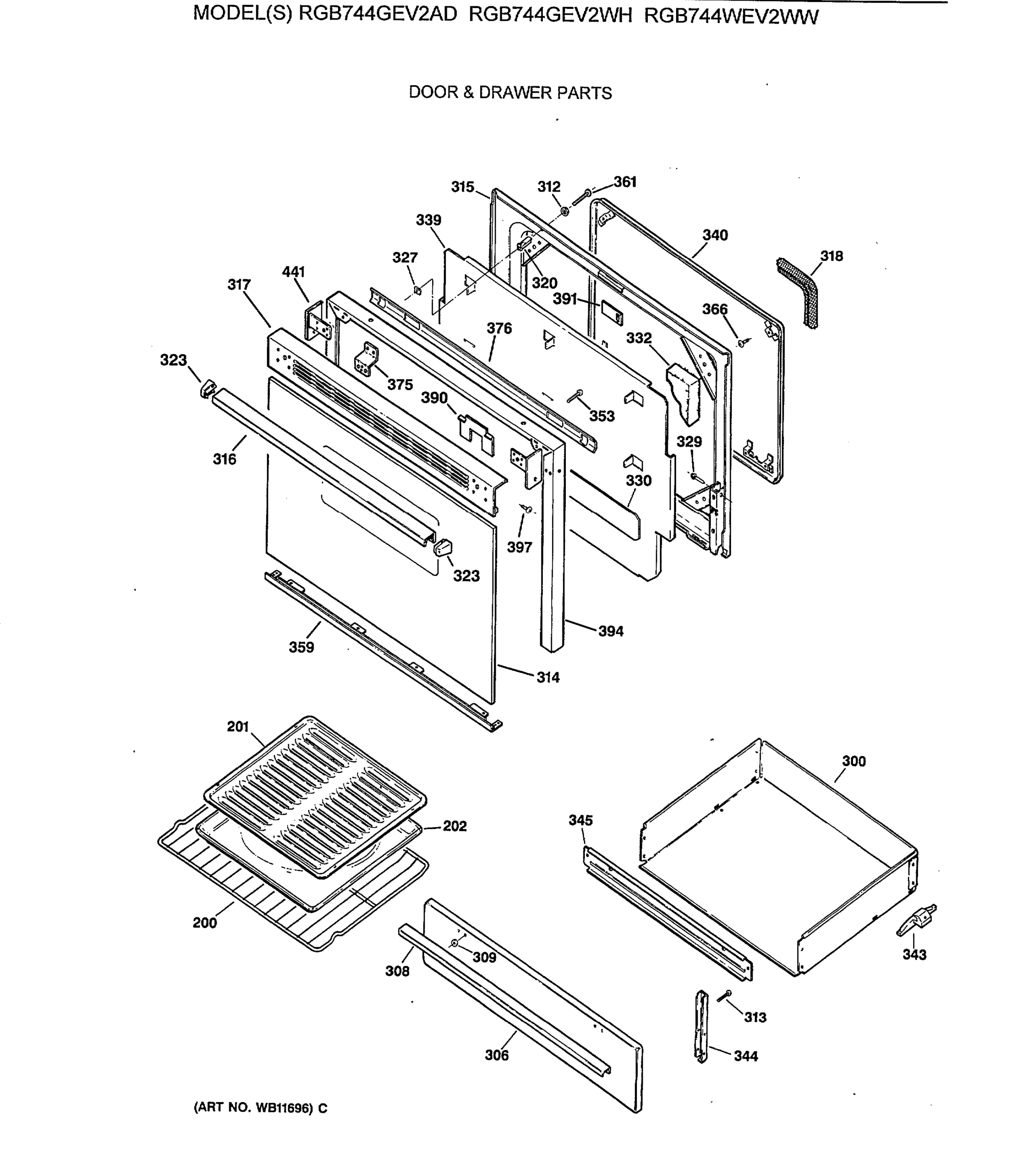DOOR & DRAWER PARTS