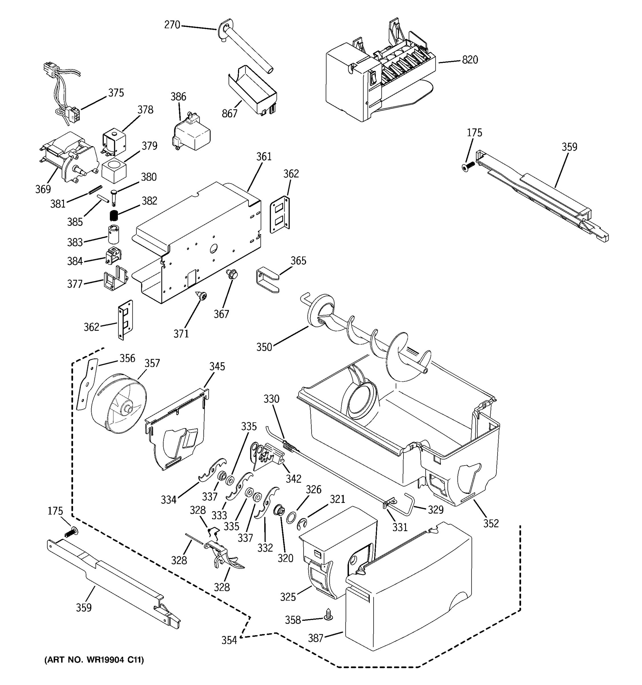 ICE MAKER & DISPENSER