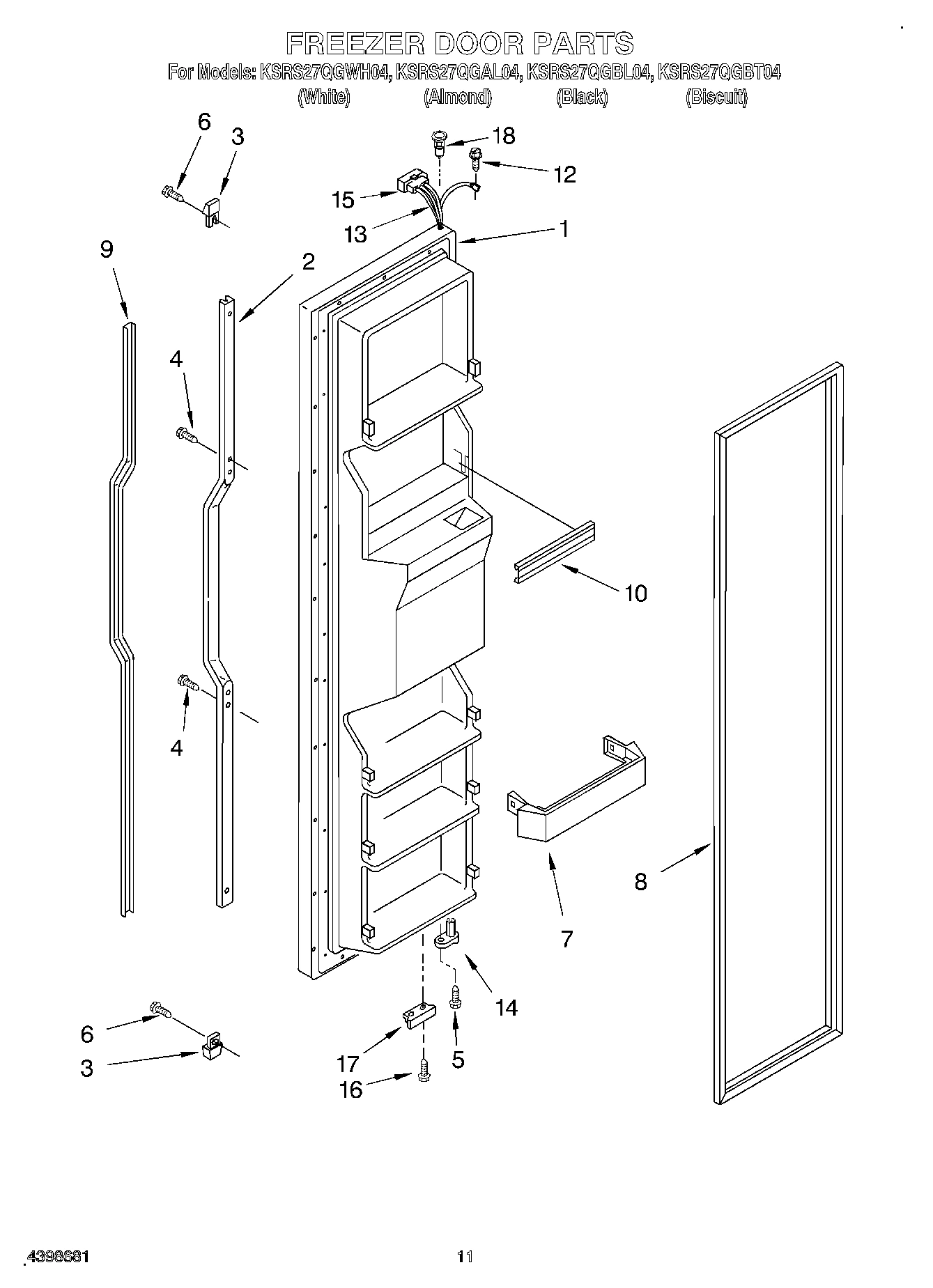 07 - FREEZER DOOR