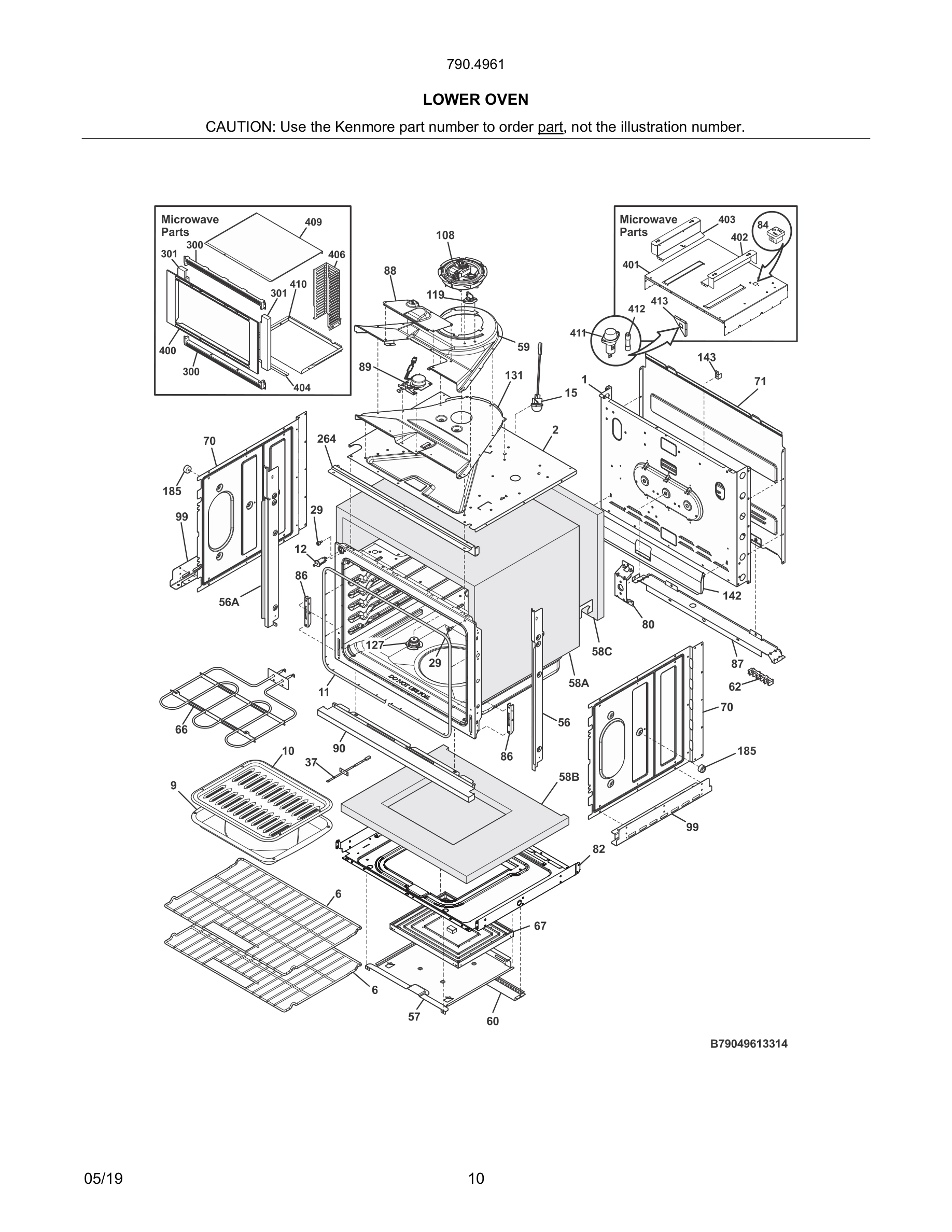 11 - LOWER OVEN