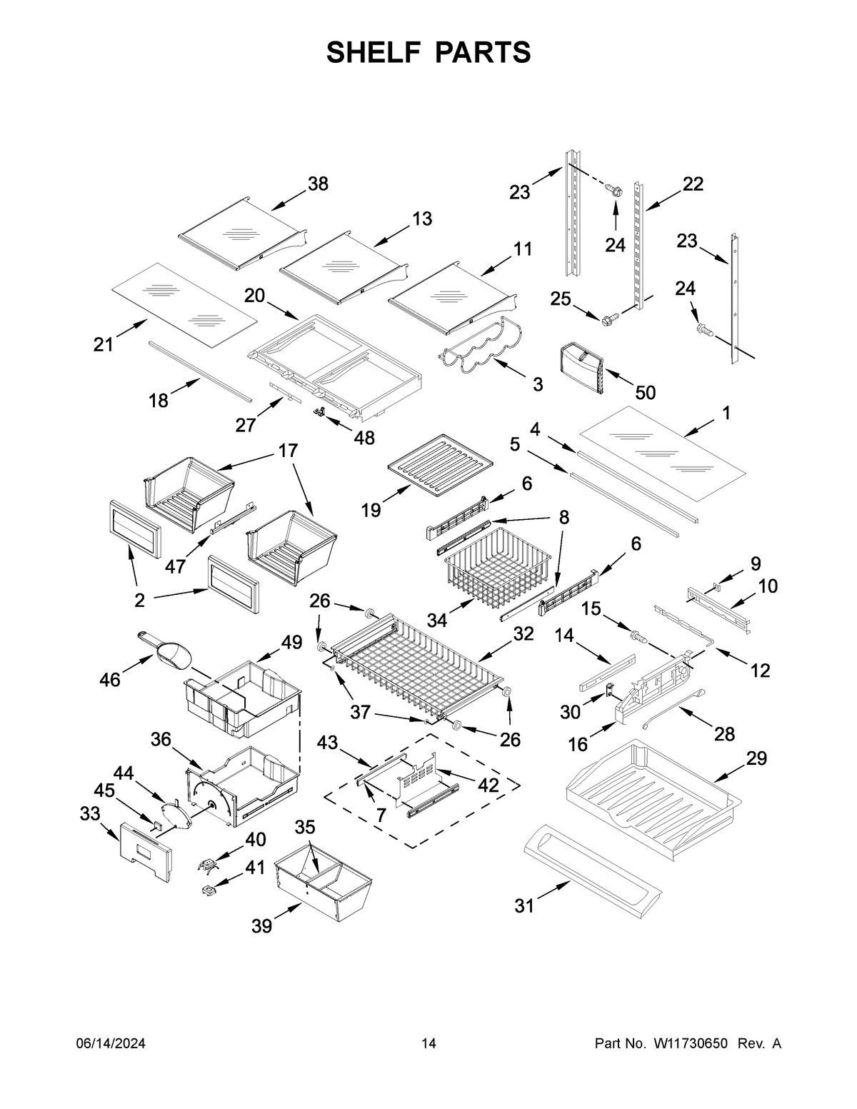 08 - SHELF PARTS