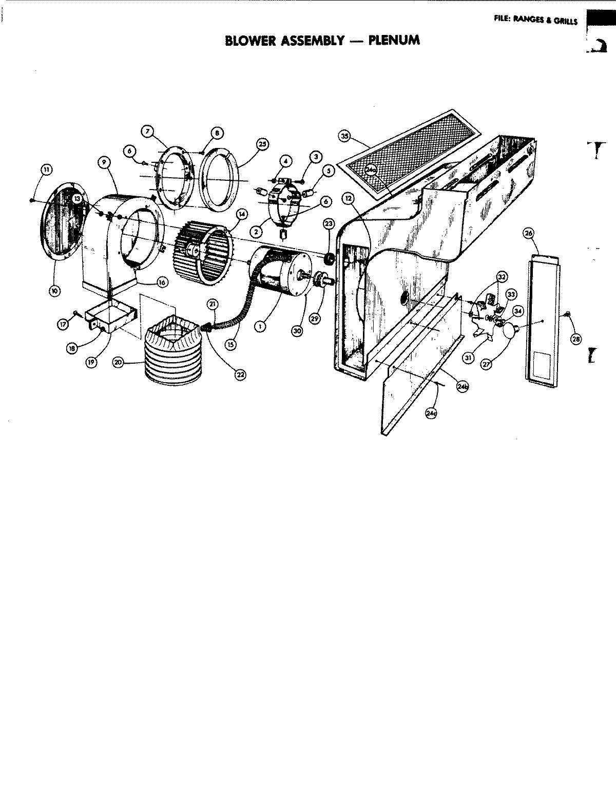 02 - BLOWER ASSEMBLY (PLENUM)