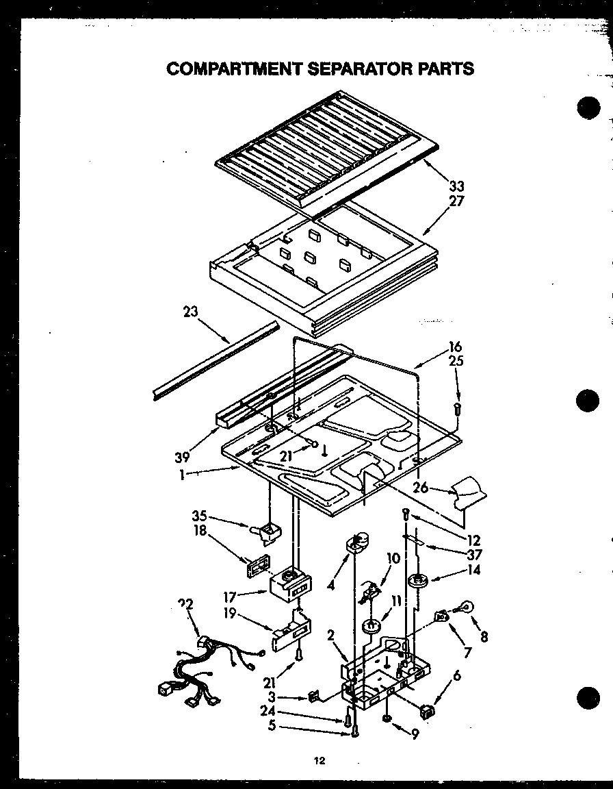 03 - COMPARTMENT SEPARATOR PARTS