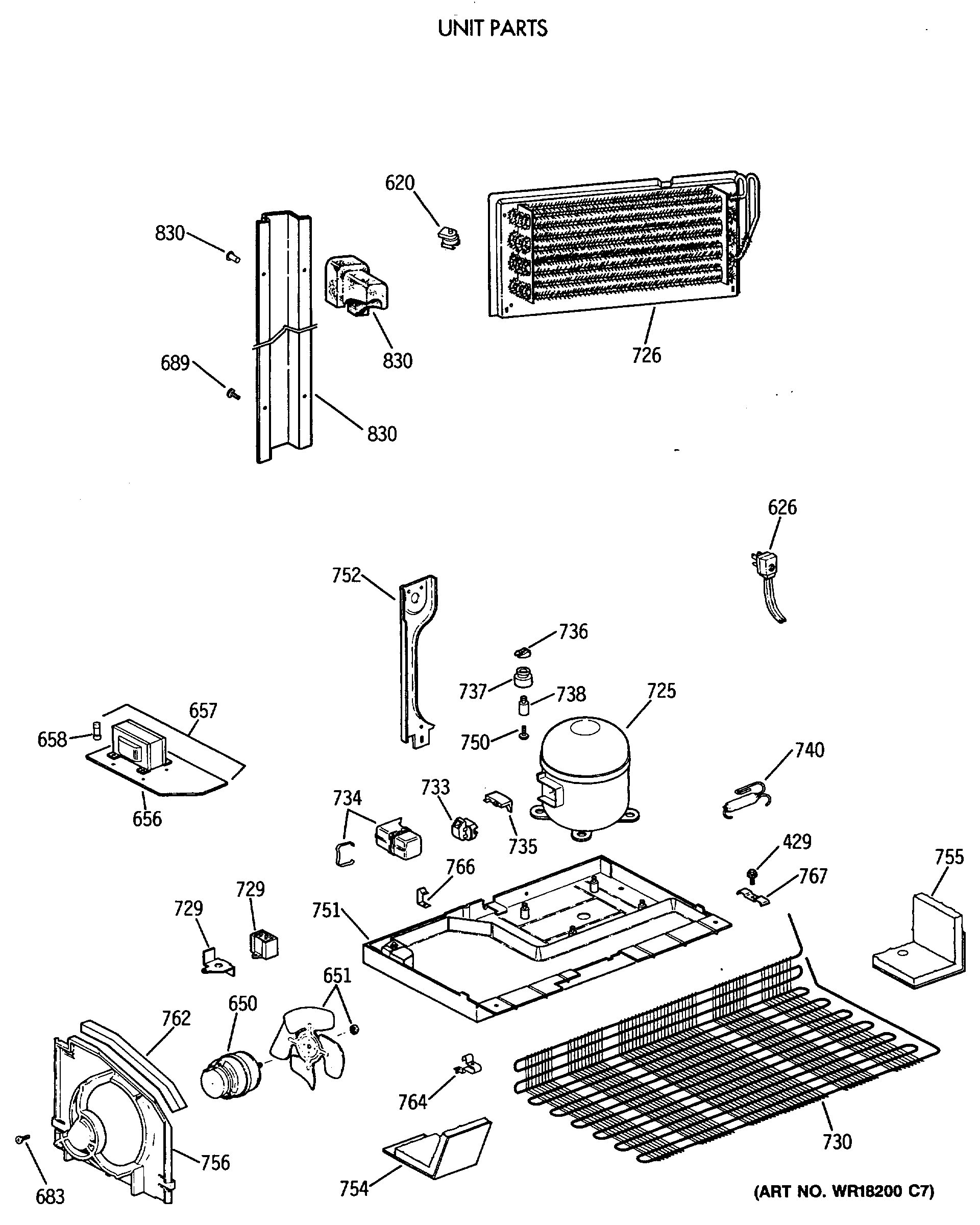 UNIT PARTS