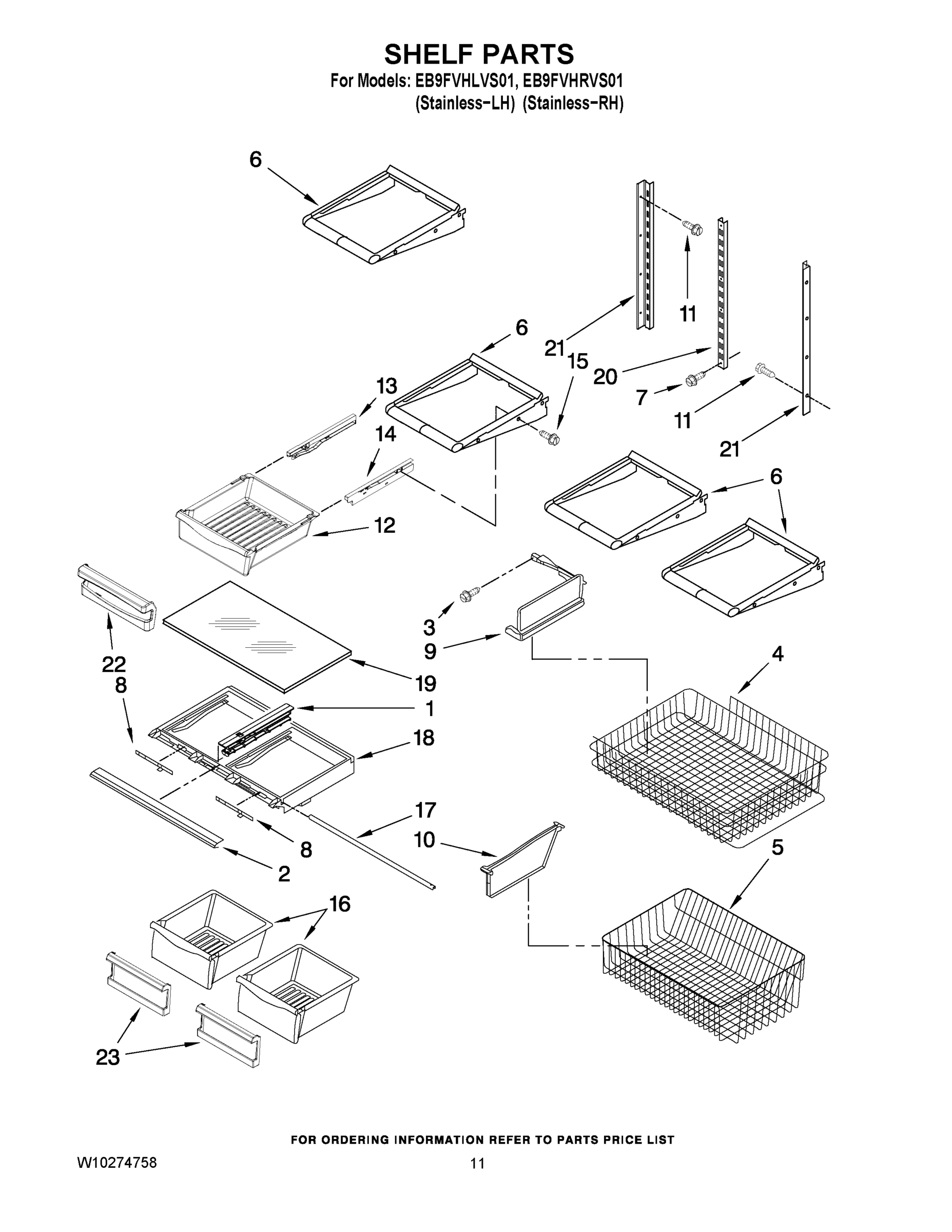 07 - SHELF PARTS