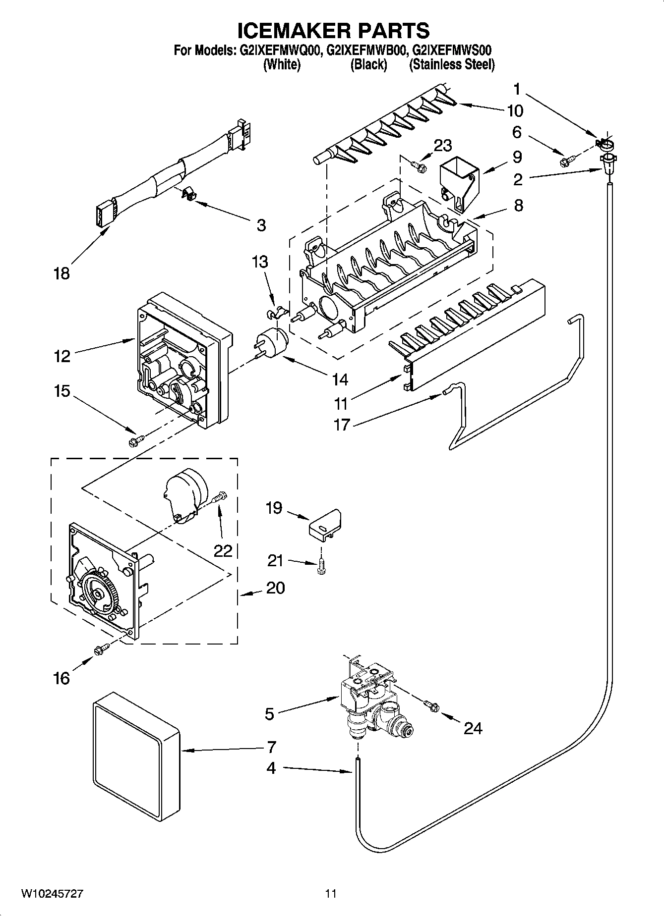06 - ICEMAKER PARTS