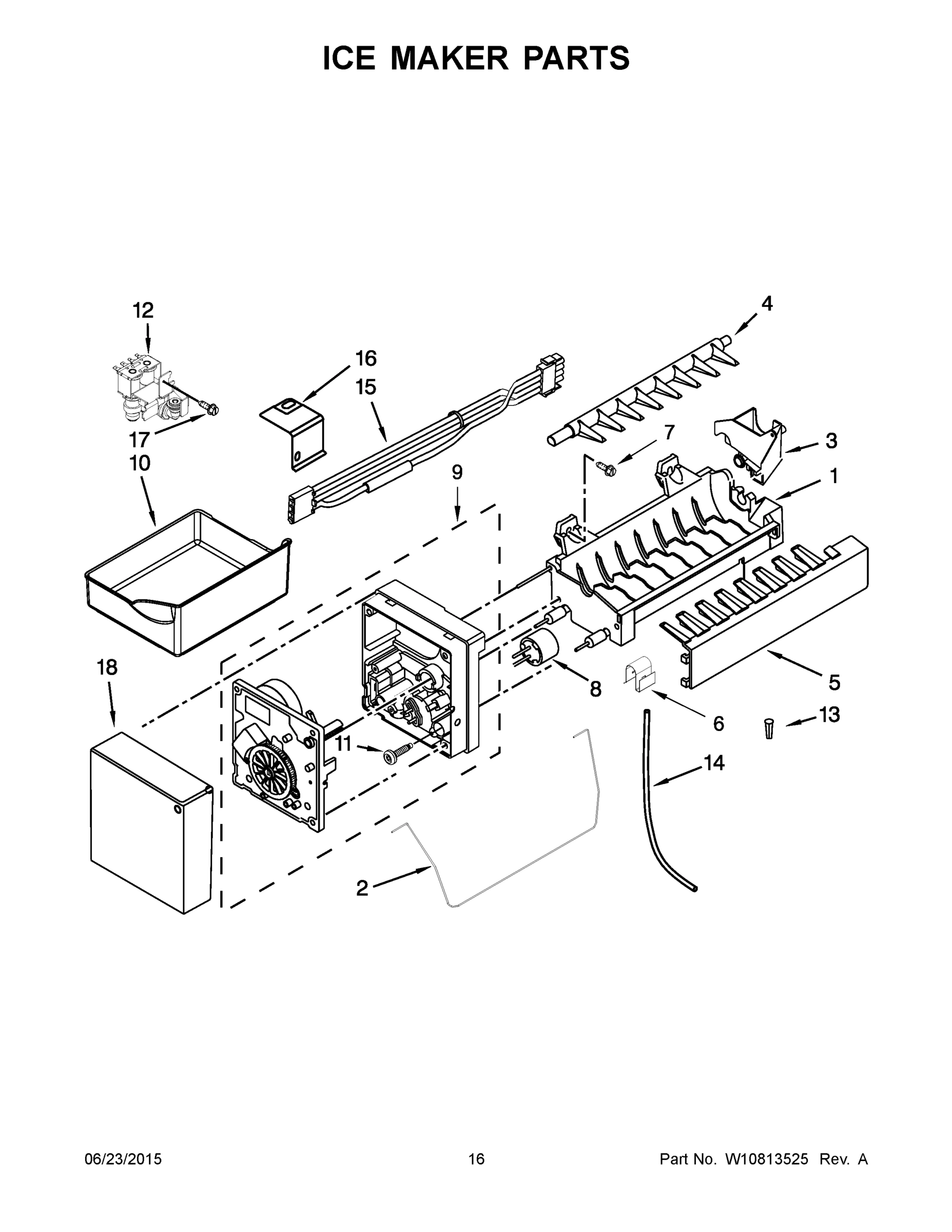 09 - ICE MAKER PARTS